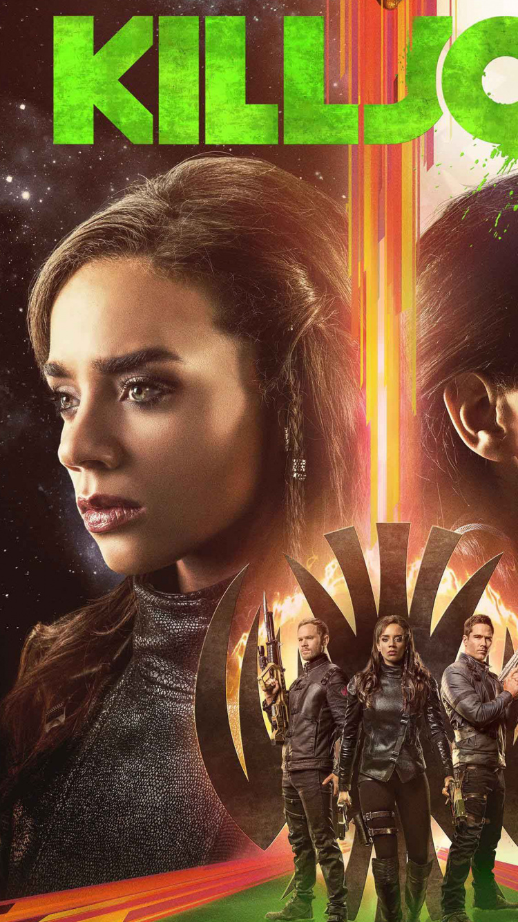 Killjoys, Syfy, Affiche, Jeu Pc, Film. Wallpaper in 750x1334 Resolution