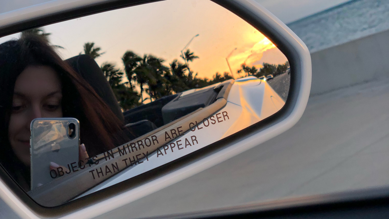 Rear-view Mirror, King, Automotive Mirror, Automotive Side-view Mirror, Glass. Wallpaper in 1280x720 Resolution
