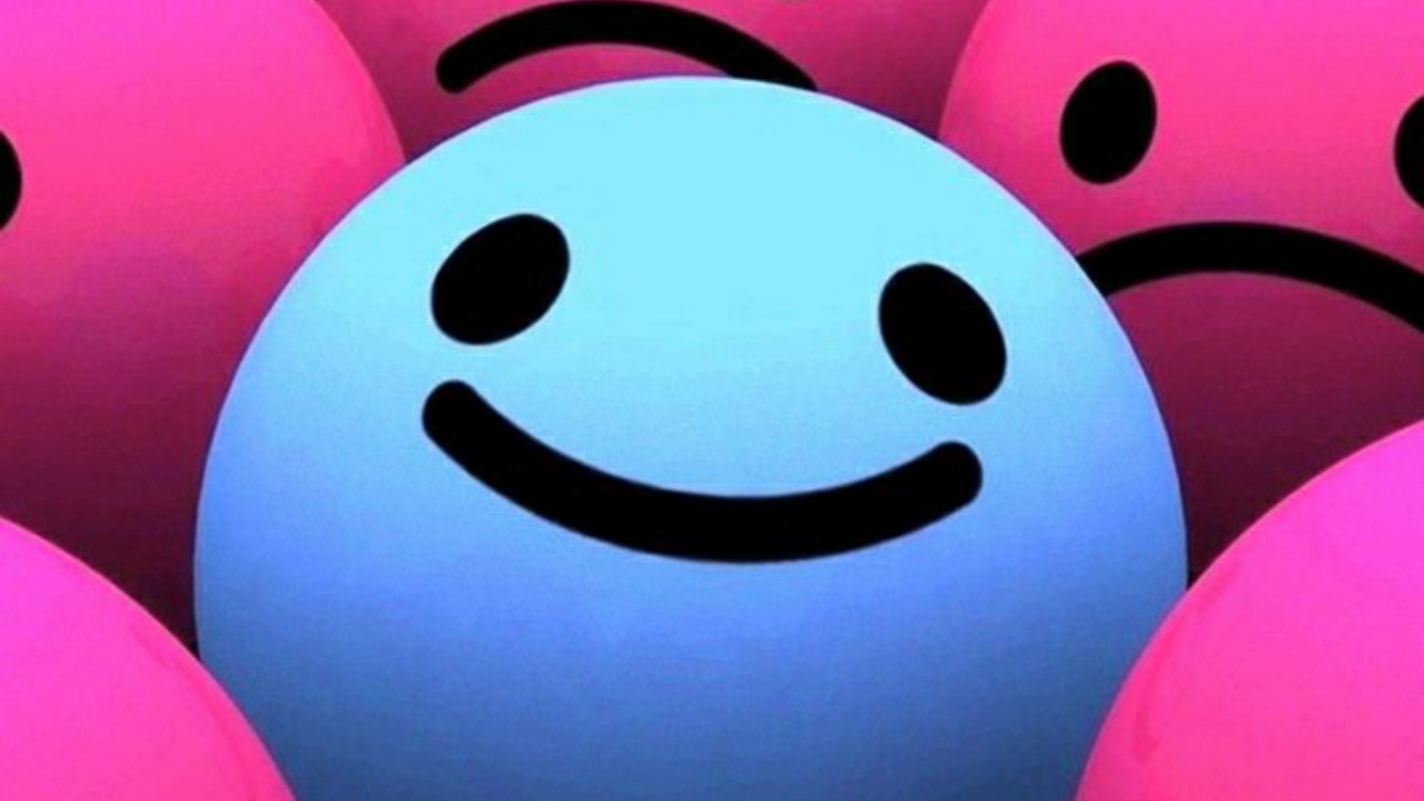 Sonrisa, de Cerca, Emoji, Smiley, Feliz. Wallpaper in 1280x720 Resolution