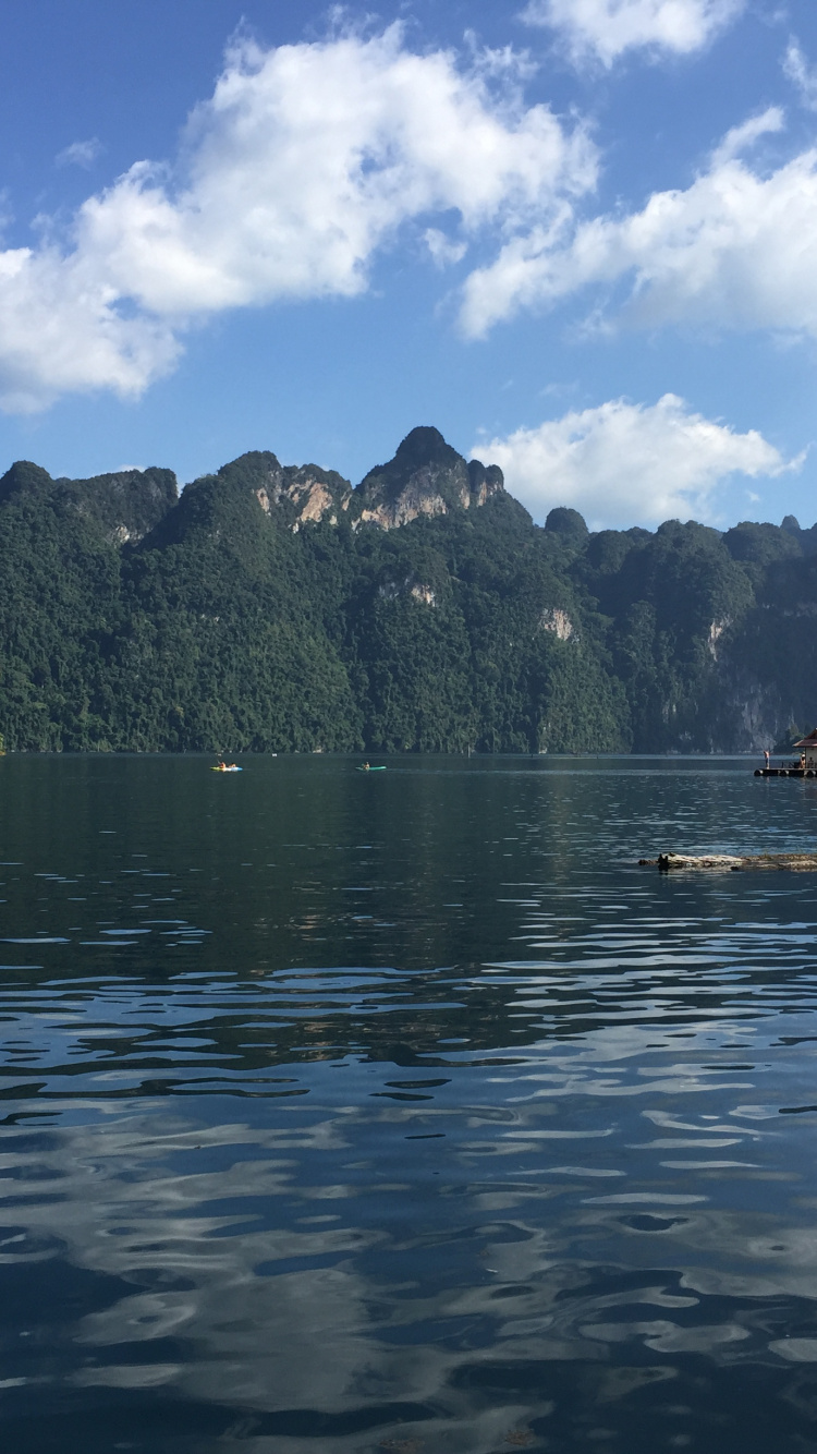 Reflection, Cloud, Mountainous Landforms, Water, Water Resources. Wallpaper in 750x1334 Resolution