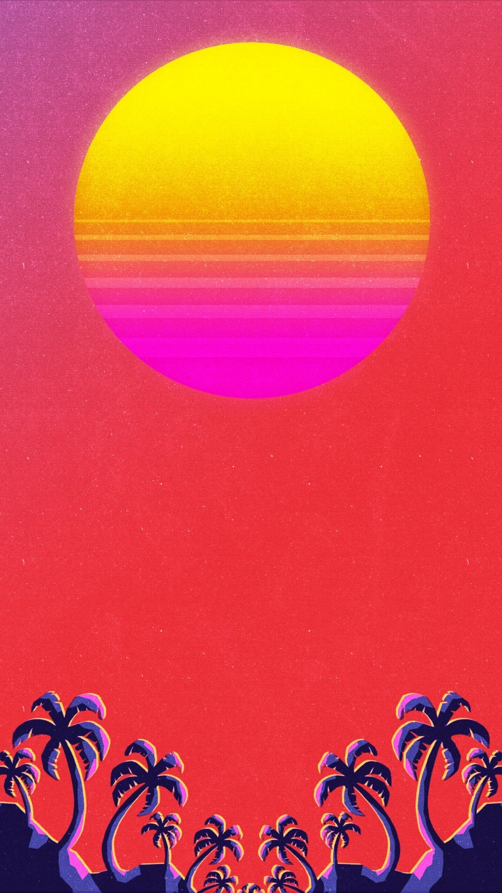 Naranja, Diseño Gráfico, Arte, Rosa, Magenta. Wallpaper in 720x1280 Resolution