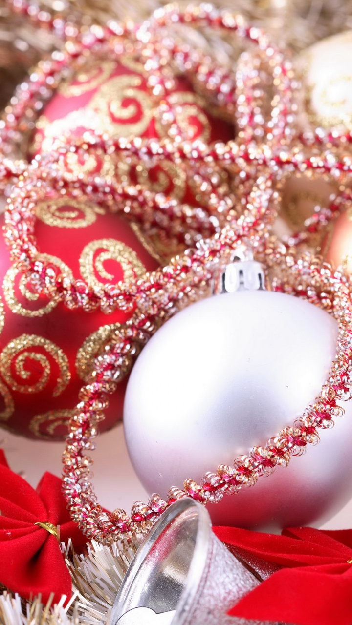 Neujahr, Christmas Ornament, Weihnachten, Weihnachtsdekoration, Dekor. Wallpaper in 720x1280 Resolution