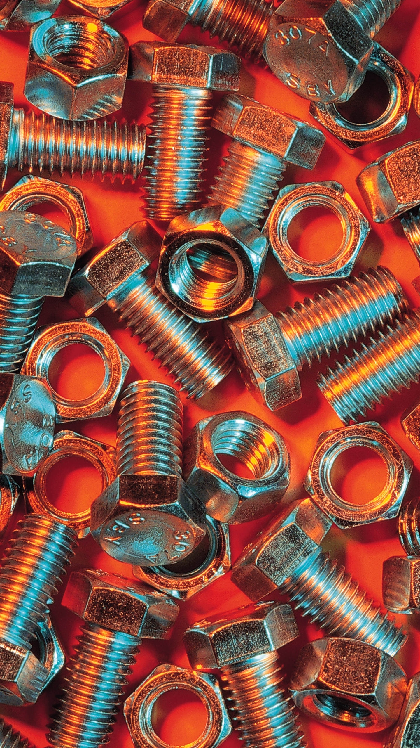 螺帽, 材料 壁纸 1440x2560 允许