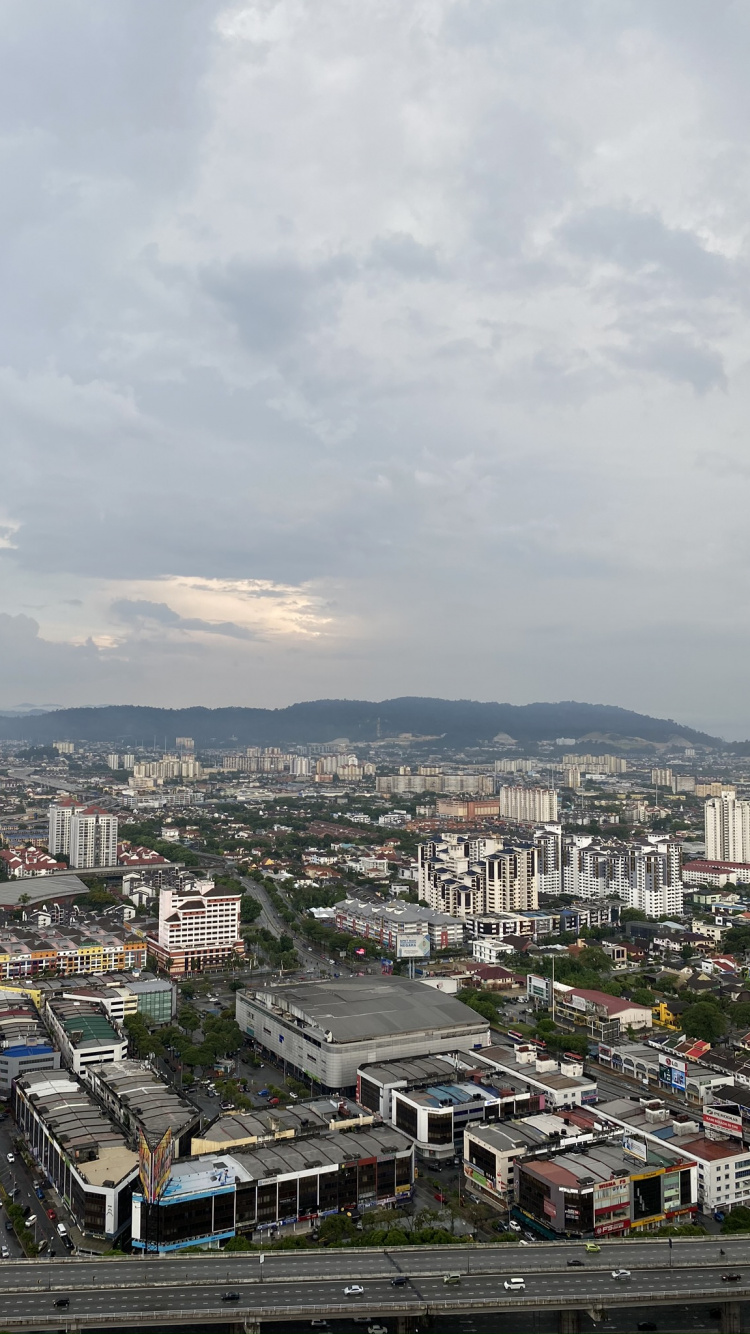 Residential Area, Urban Area, City, Neighbourhood, Cloud. Wallpaper in 750x1334 Resolution
