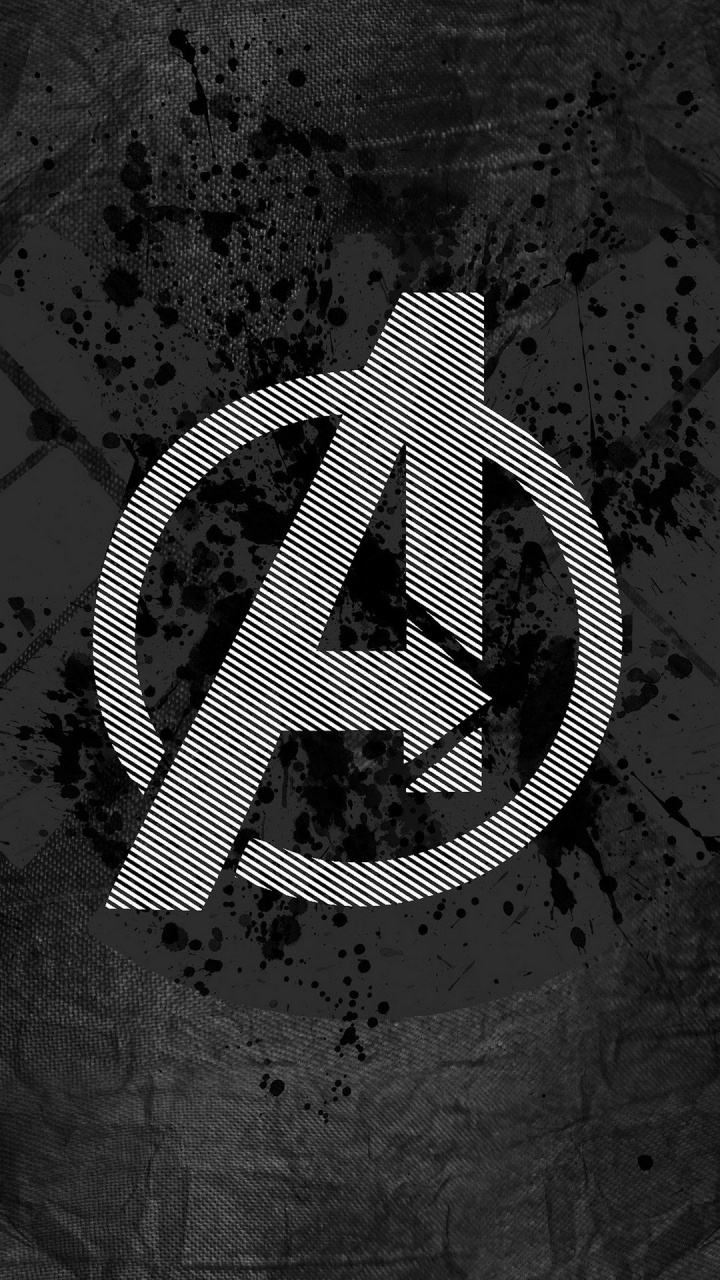 Avengers, Asphalt, Triangle, Circle, Symbol. Wallpaper in 720x1280 Resolution