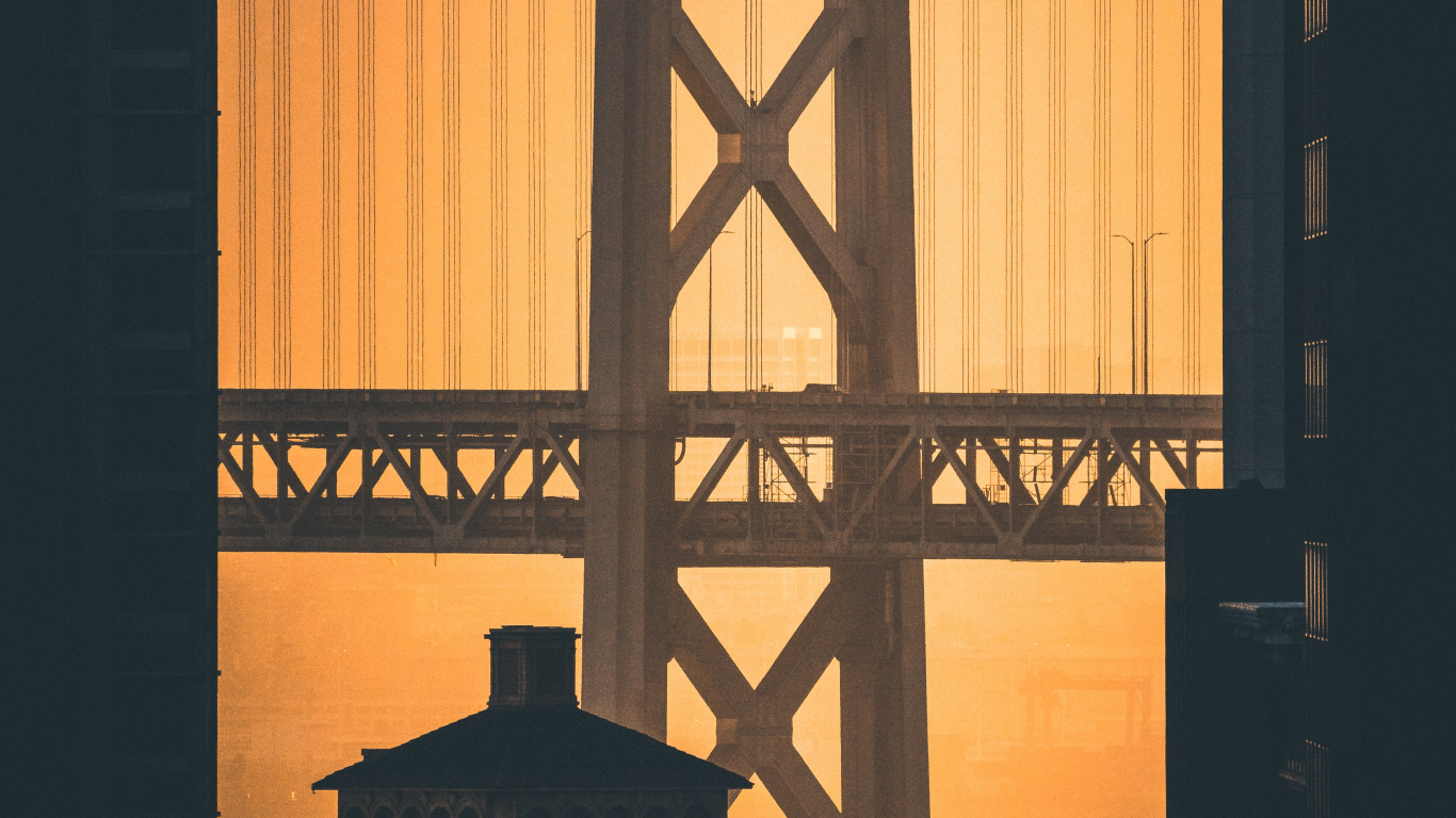 Golden Gate Bridge San Francisco. Wallpaper in 1366x768 Resolution