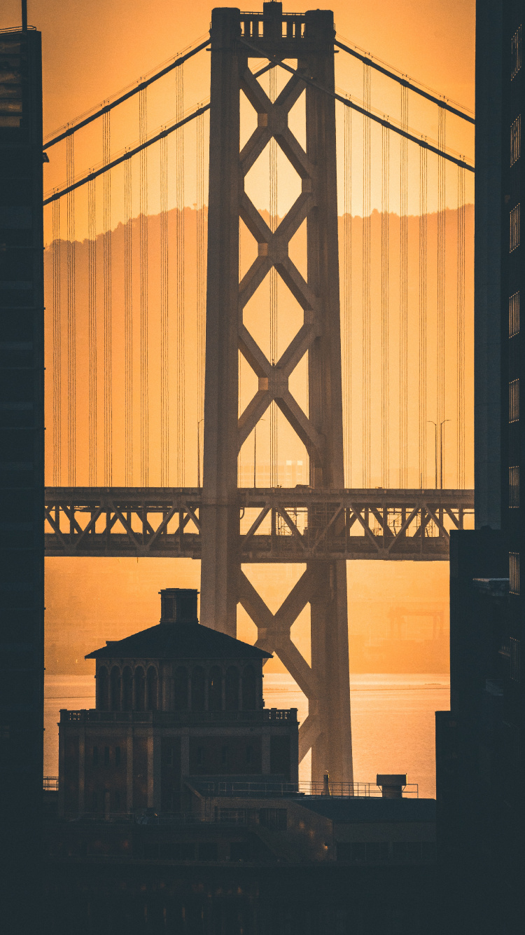 Golden Gate Bridge San Francisco. Wallpaper in 750x1334 Resolution