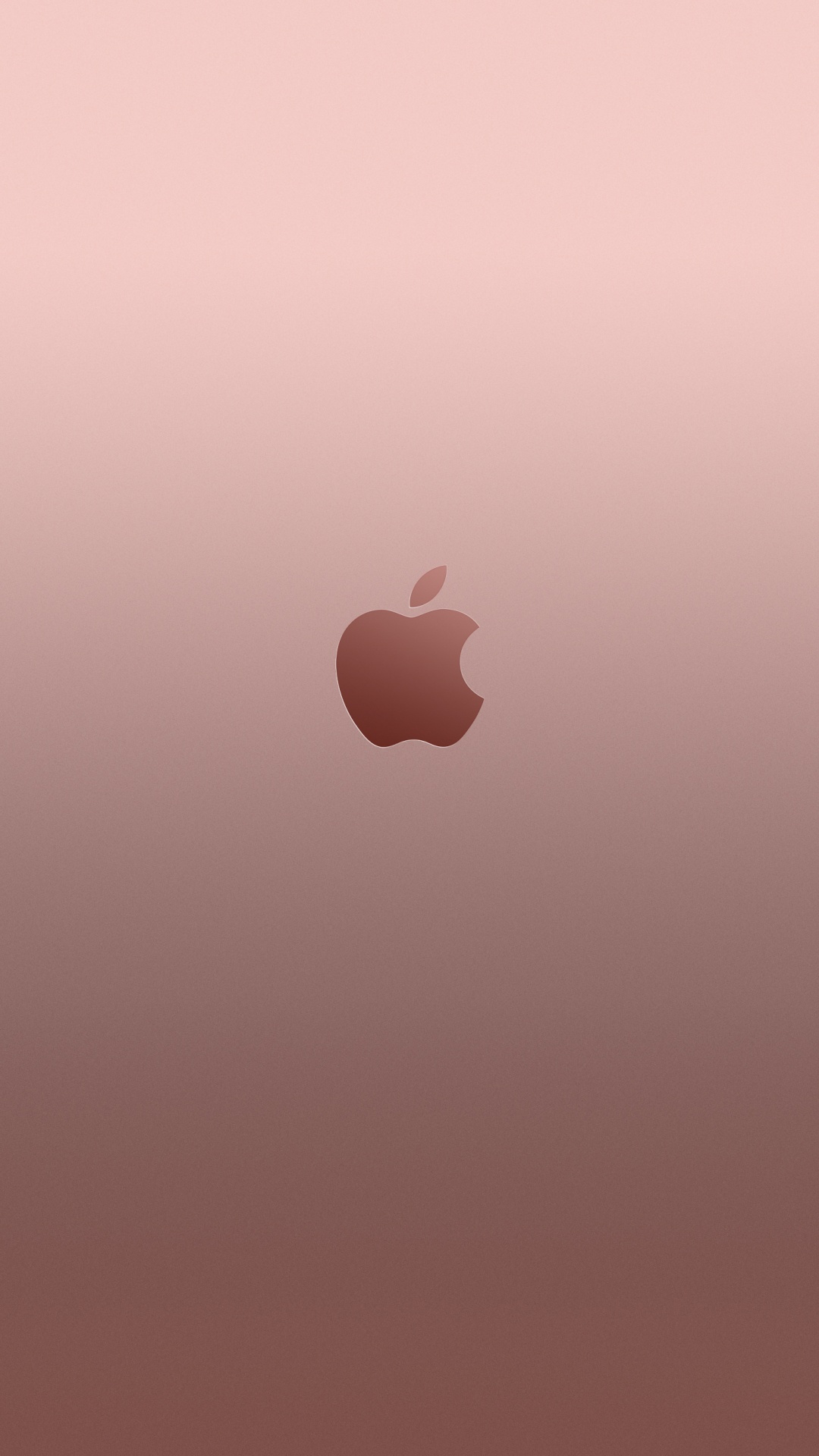 Logo Pomme Sur Fond Violet. Wallpaper in 1080x1920 Resolution
