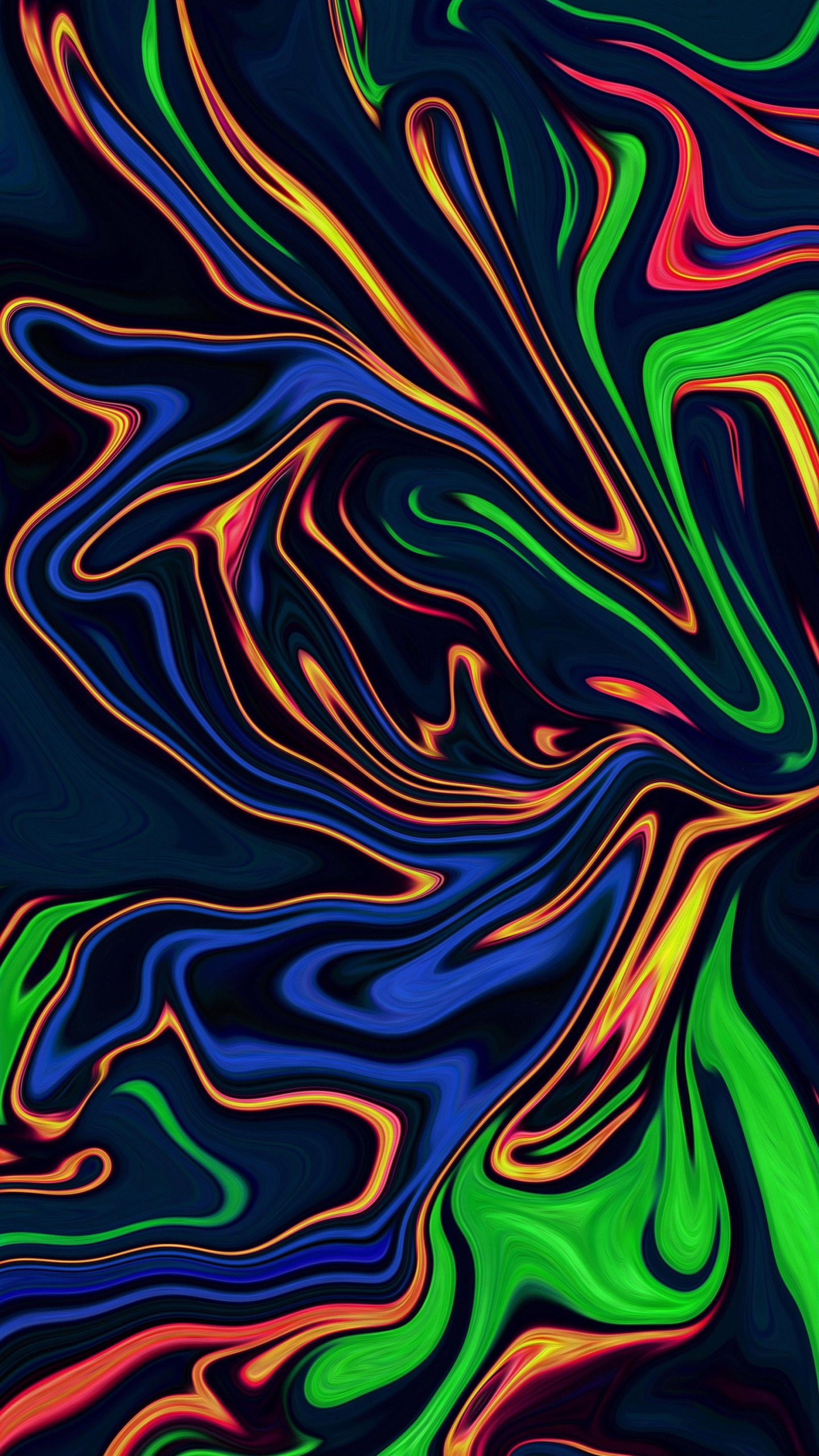 Download 1440x2560 Wallpaper Pattern, Art, Design, Liquid, Paint Pattern, Art, Design, Liquid, Paint. Wallpaper in 1440x2560 Resolution