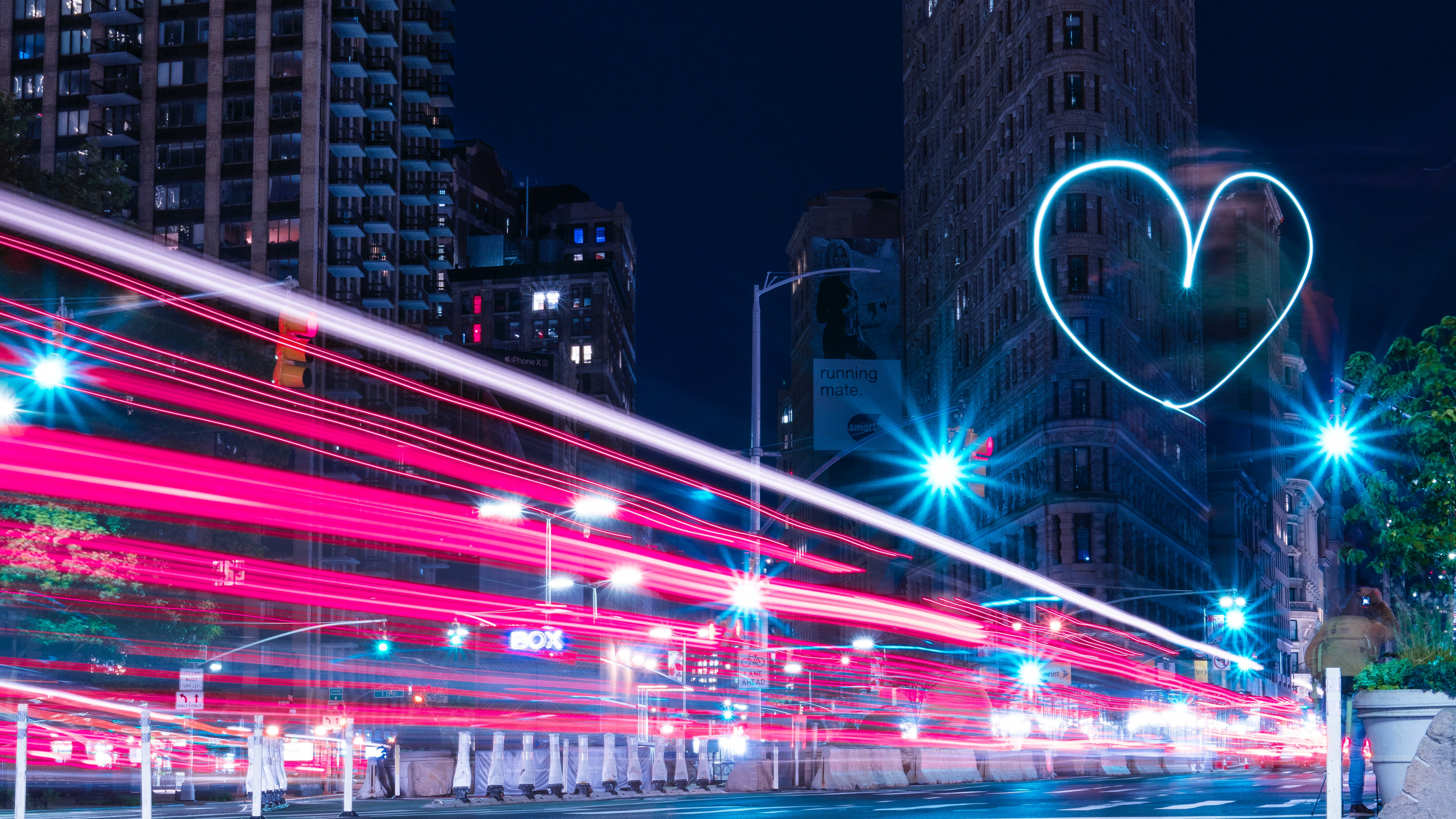 Time Lapse Photography of City Buildings During Night Time. Wallpaper in 3840x2160 Resolution