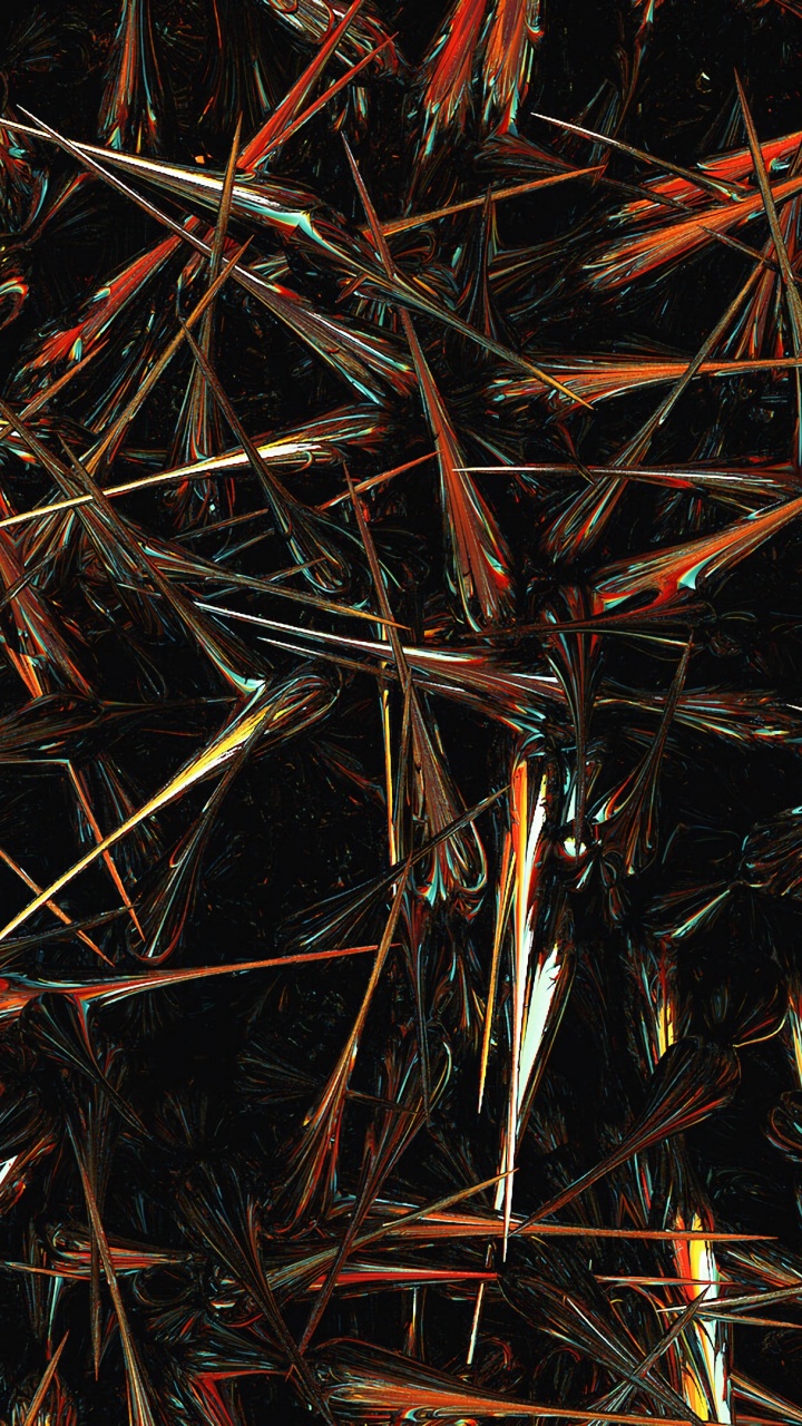 Rote Und Gelbe Lichterketten. Wallpaper in 720x1280 Resolution