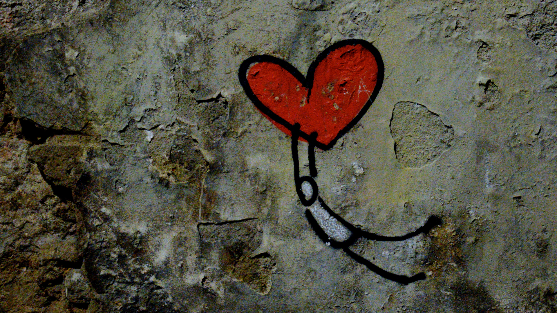Grafiti, el Arte de la Calle, Coraz, Arte, Rojo. Wallpaper in 1920x1080 Resolution