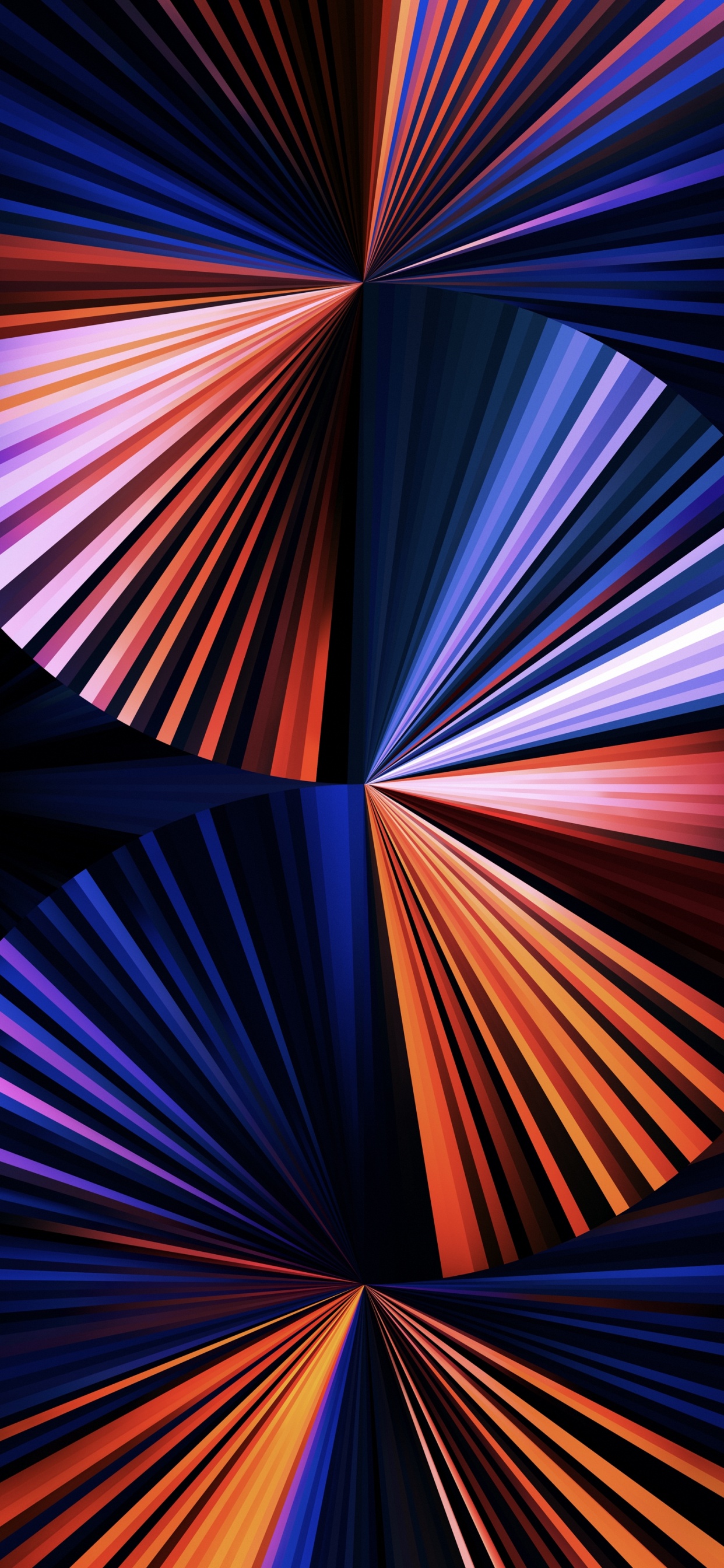 Dark Purple Fan Wallpaper for IPad Pro 12.9″. Wallpaper in 1242x2688 Resolution