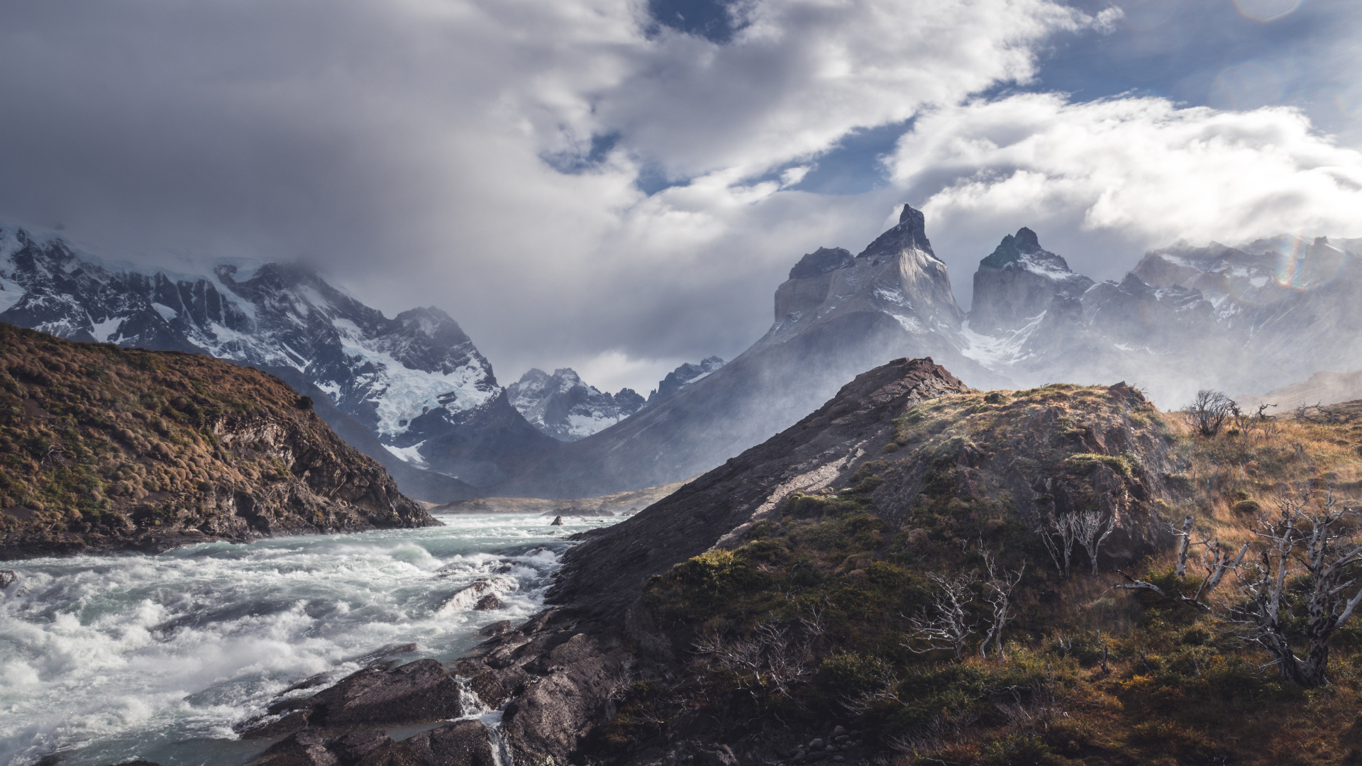1er Lycee Militaire Royale, Cloud, Mountain, Water, Natural Landscape. Wallpaper in 1920x1080 Resolution