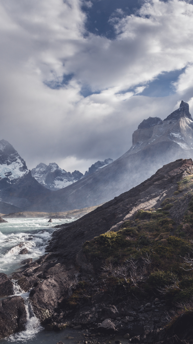 1er Lycee Militaire Royale, Cloud, Mountain, Water, Natural Landscape. Wallpaper in 750x1334 Resolution