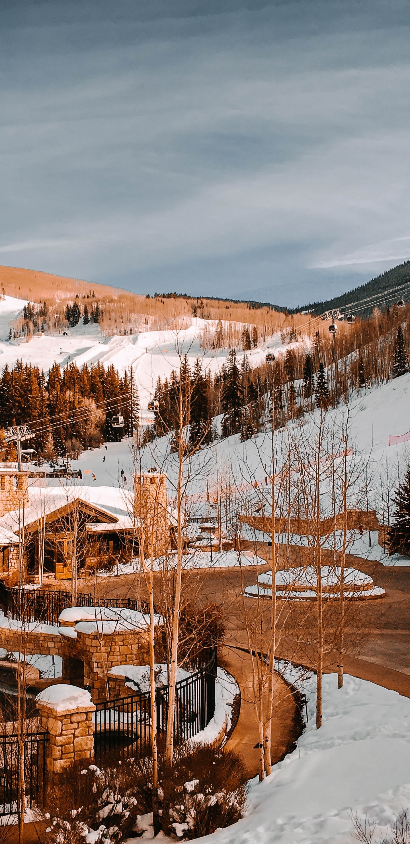 Hiver, Station de Ski de Breckenridge, Voulait, Resort, Station de Ski. Wallpaper in 1440x2960 Resolution