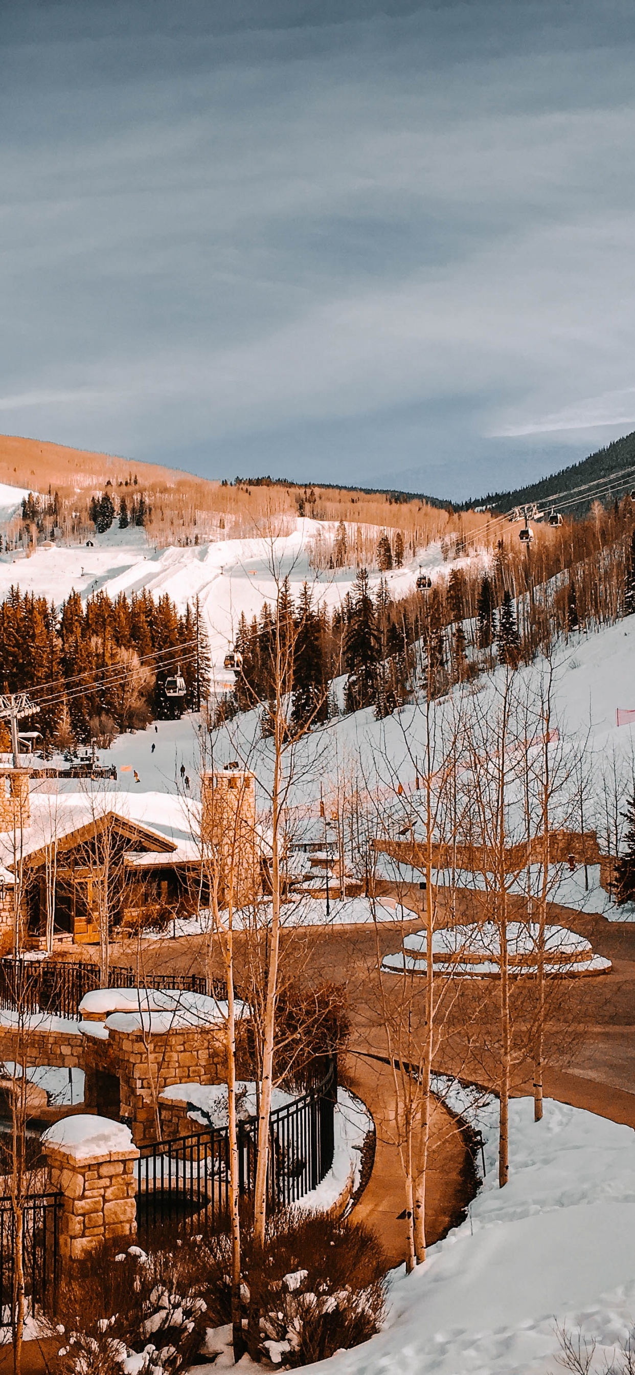 Winter, Breckenridge Skigebiet, Wanted, Resort, Skigebiet. Wallpaper in 1242x2688 Resolution