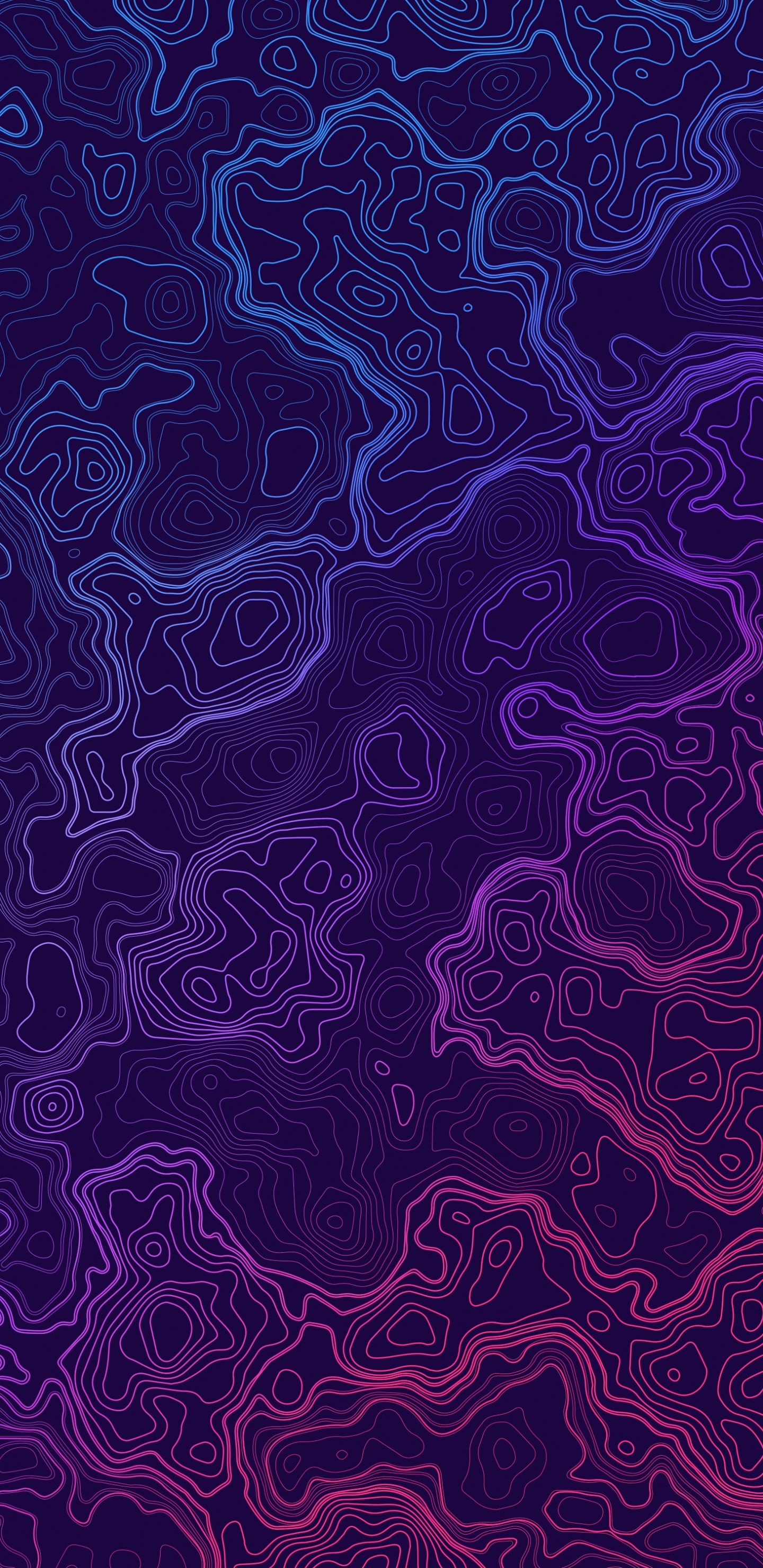 Pattern, Art, Purple, Azure, Textile. Wallpaper in 1440x2960 Resolution