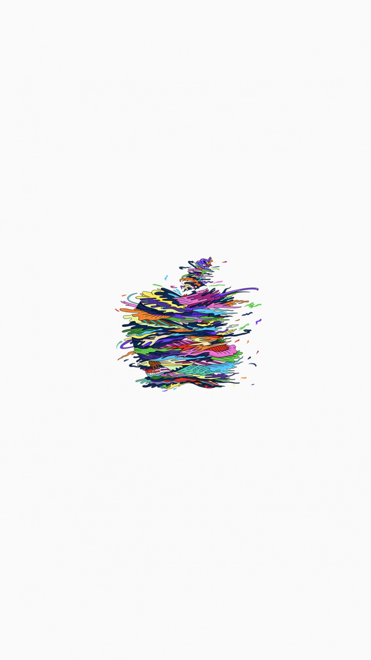 IPhone, Apple Event October 2020, Apple, IOS, la Pureté de la Couleur. Wallpaper in 750x1334 Resolution