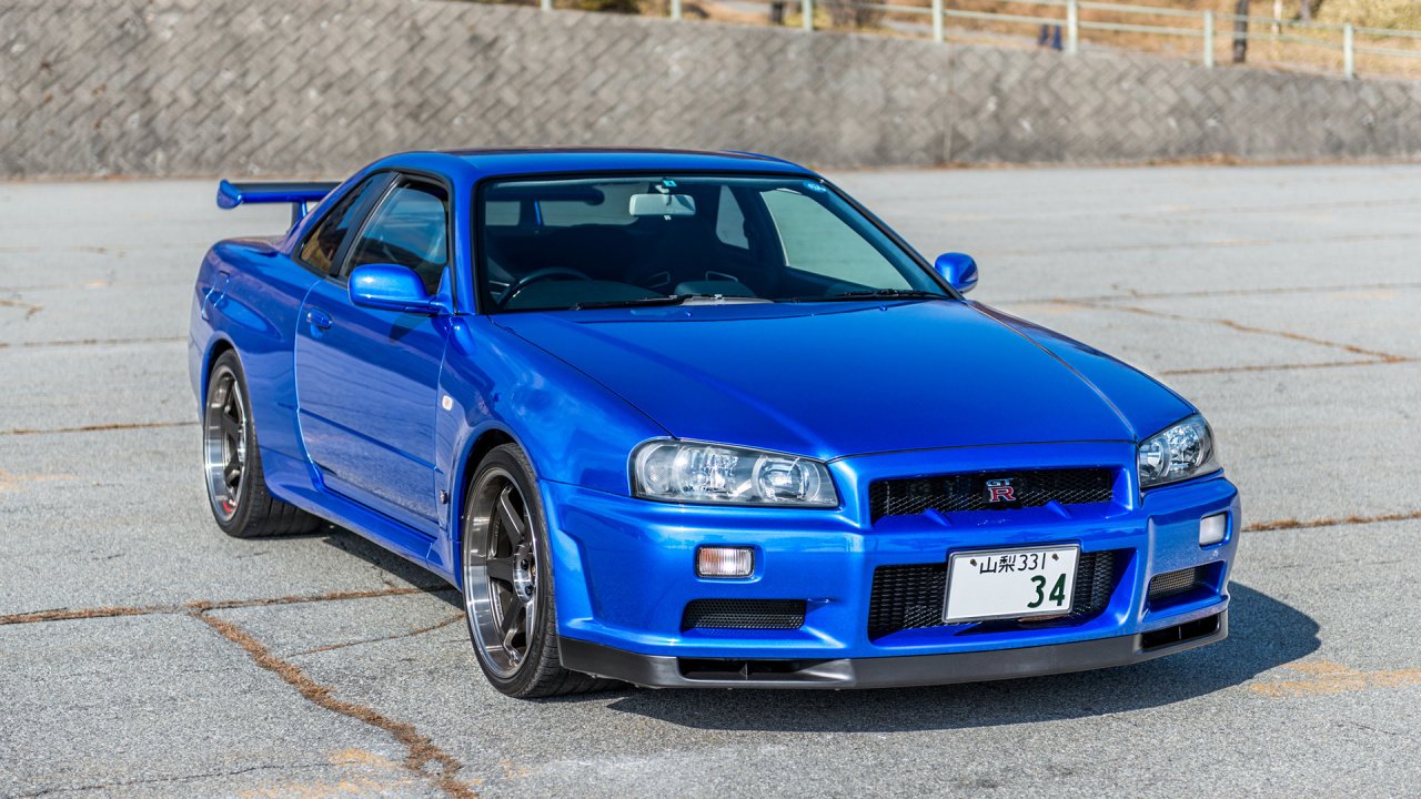 Nissan Skyline Gtr R34 v, Nissan Skyline gt r, Nissan gt r, Nissan Fairlady Z, Nissan. Wallpaper in 1280x720 Resolution
