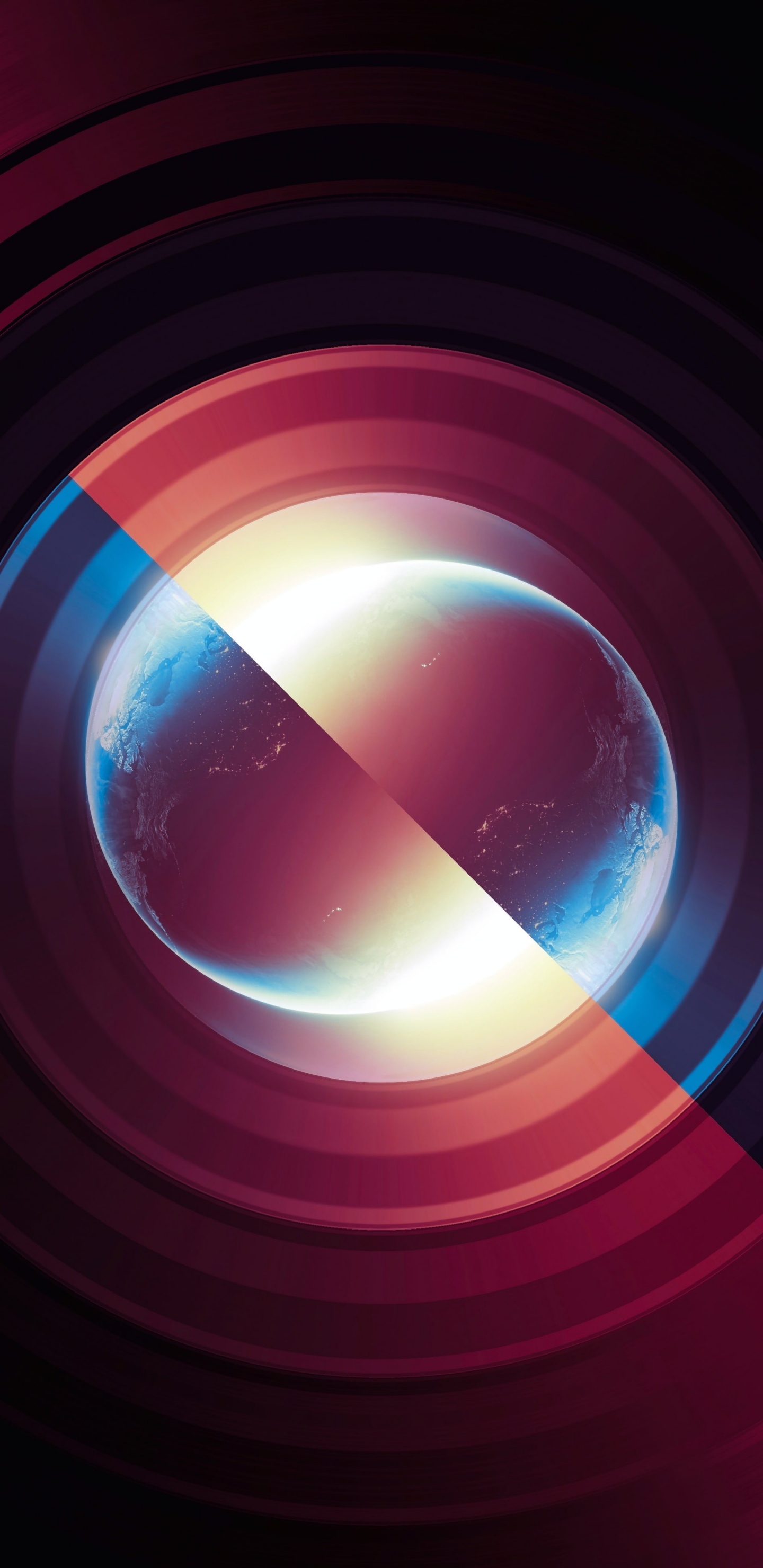 光, 科学, 数学, 色彩, 紫罗兰色 壁纸 1440x2960 允许