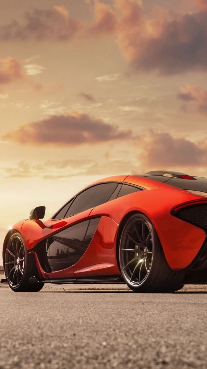 Red Ferrari 458 Italia on Road During Daytime. Wallpaper in 720x1280 Resolution