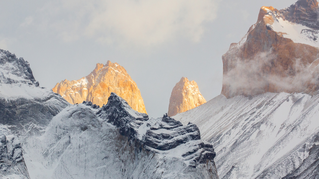 Nokia, Nokia 9, Nokia 7, Smartphone, Mountainous Landforms. Wallpaper in 1280x720 Resolution