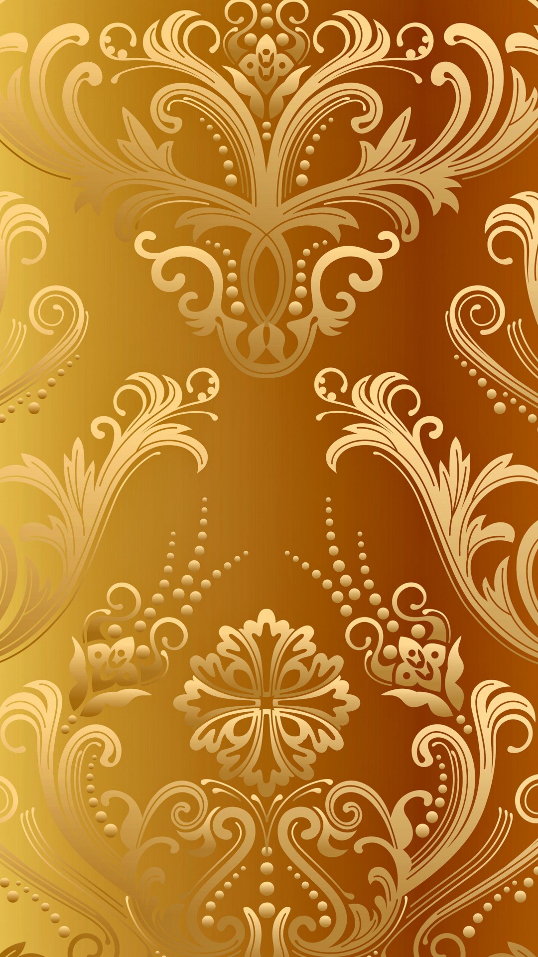 Textile Floral Blanc et Marron. Wallpaper in 1080x1920 Resolution