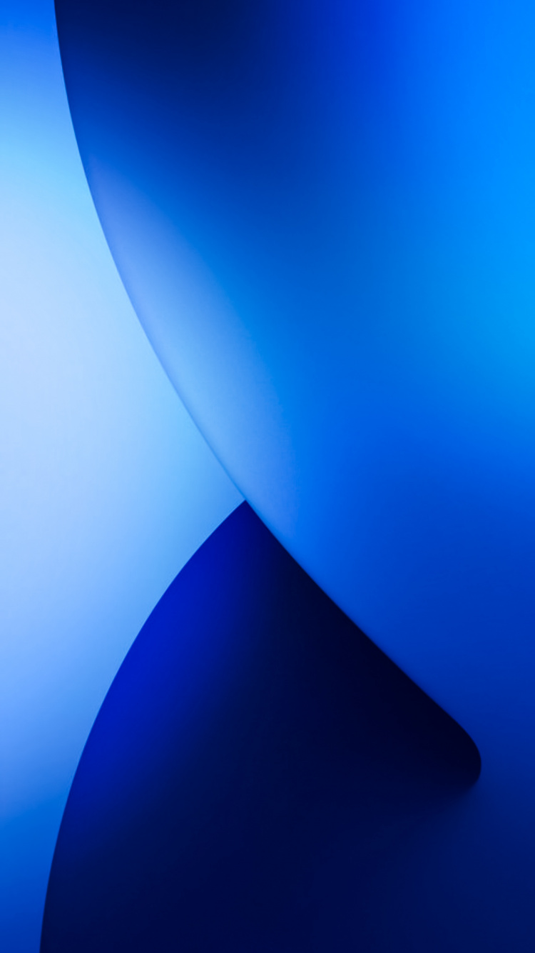 Cobalt Blue, Blue, Azure, Slope, Triangle. Wallpaper in 750x1334 Resolution