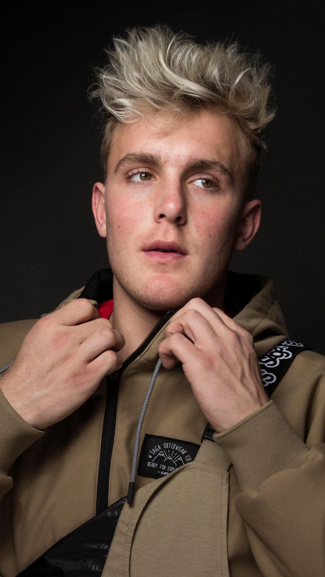 Jake Paul, Team 10, Youtube, YouTuber, Face. Wallpaper in 1080x1920 Resolution