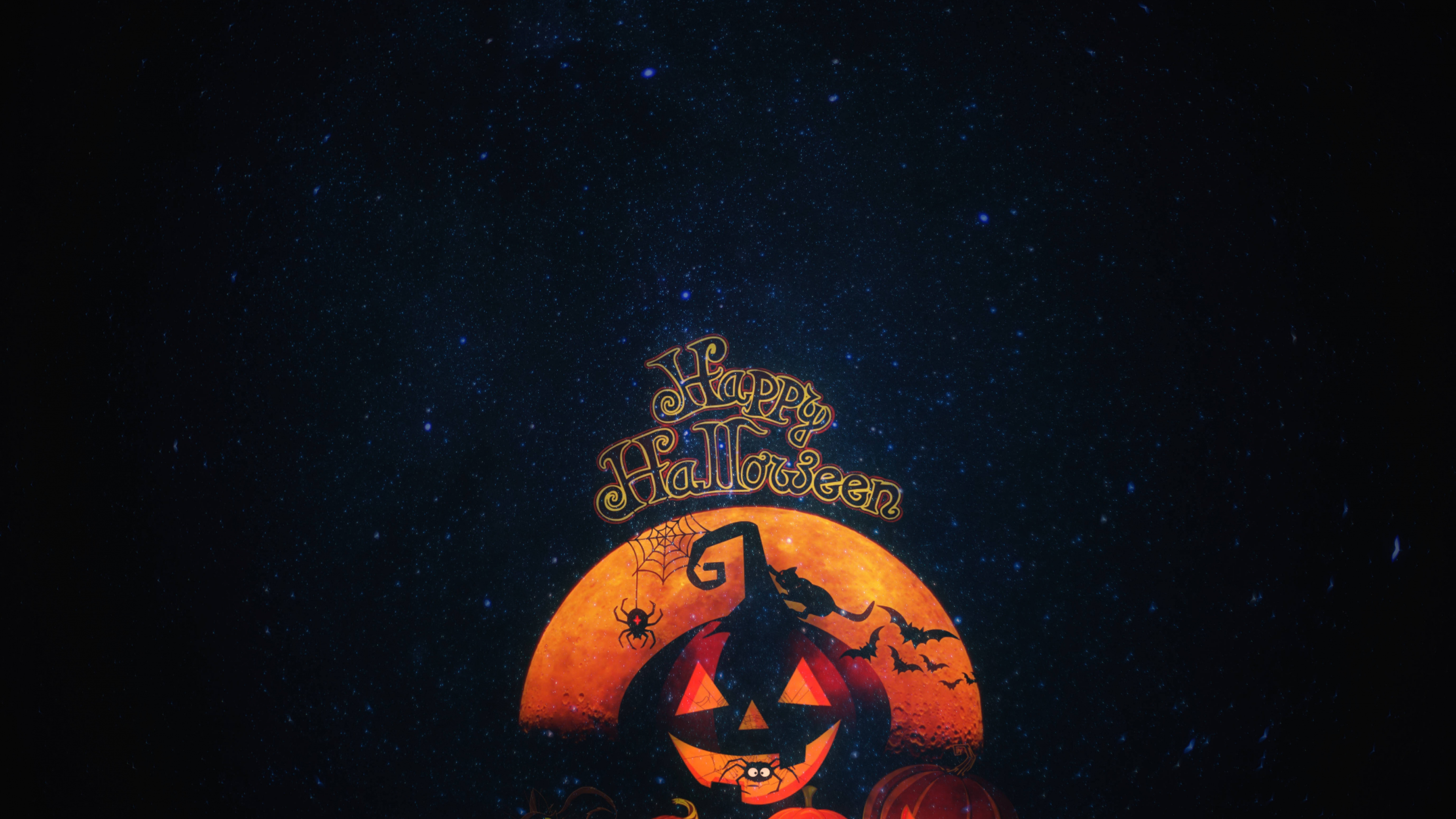 Halloween, T-shirt, Art, Objet Astronomique, Calabaza. Wallpaper in 3840x2160 Resolution