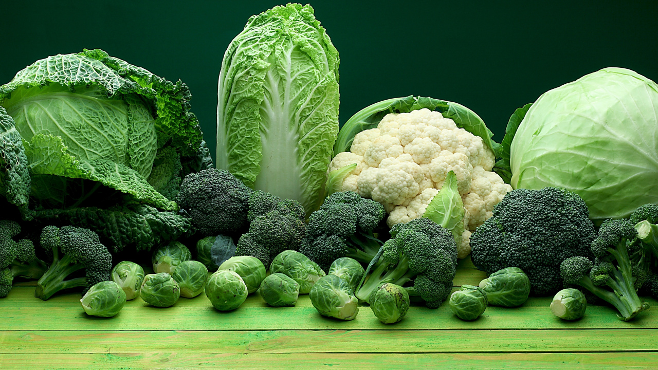 Chou, Brocoli, Gve, Nutriment, Green. Wallpaper in 1280x720 Resolution