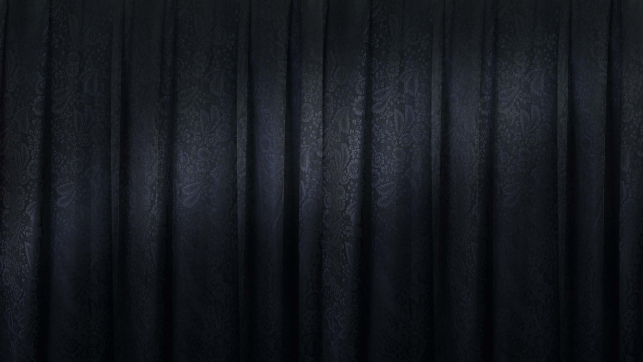 Black Window Curtain in Close up Photography. Wallpaper in 1280x720 Resolution