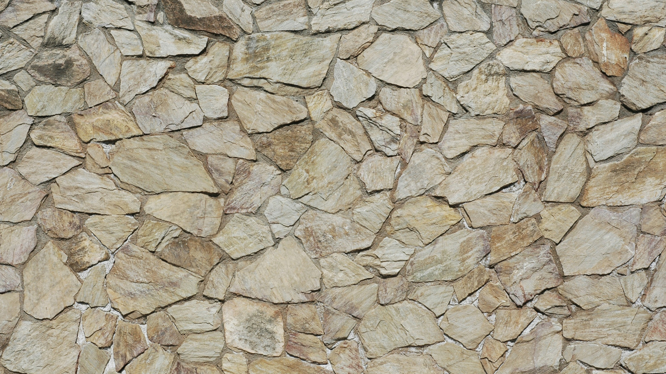 Muro de Piedra Marrón y Gris. Wallpaper in 1366x768 Resolution