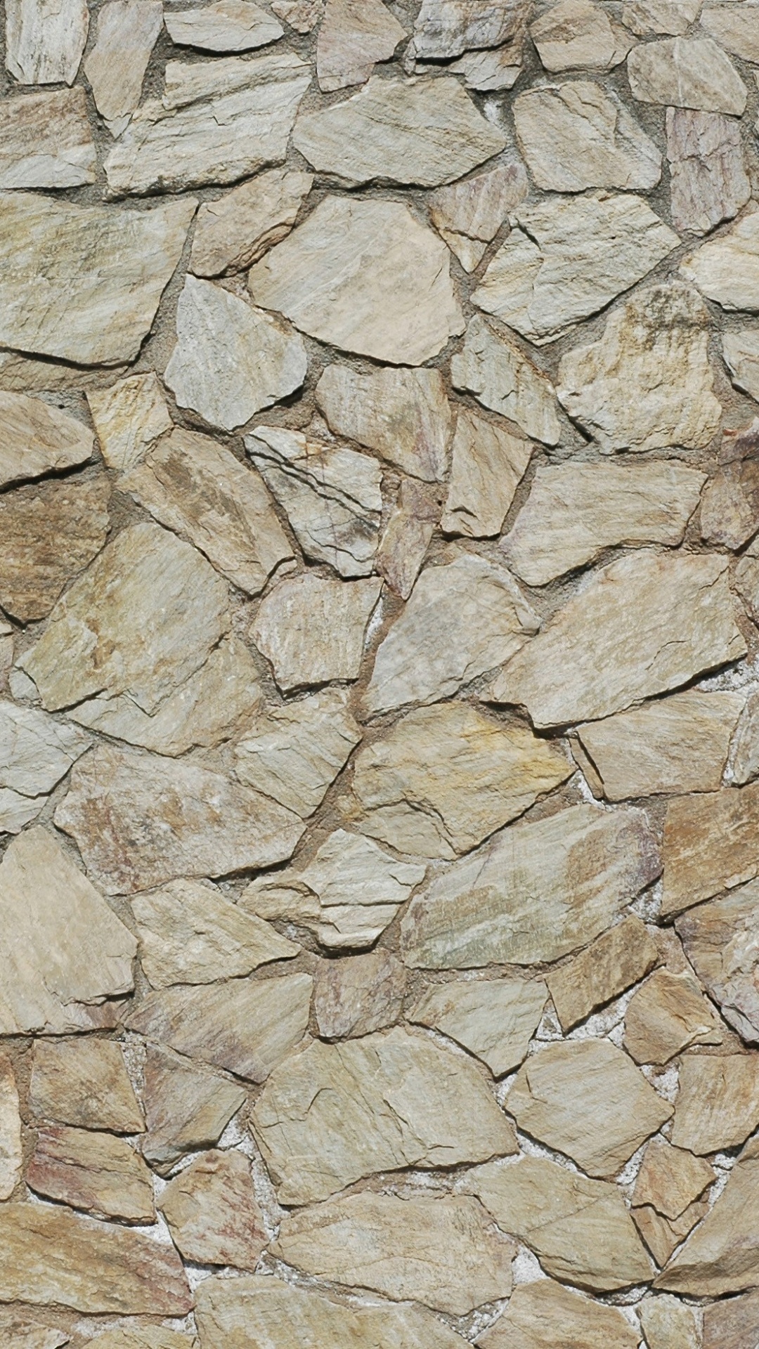 Braune Und Graue Steinmauer. Wallpaper in 1080x1920 Resolution