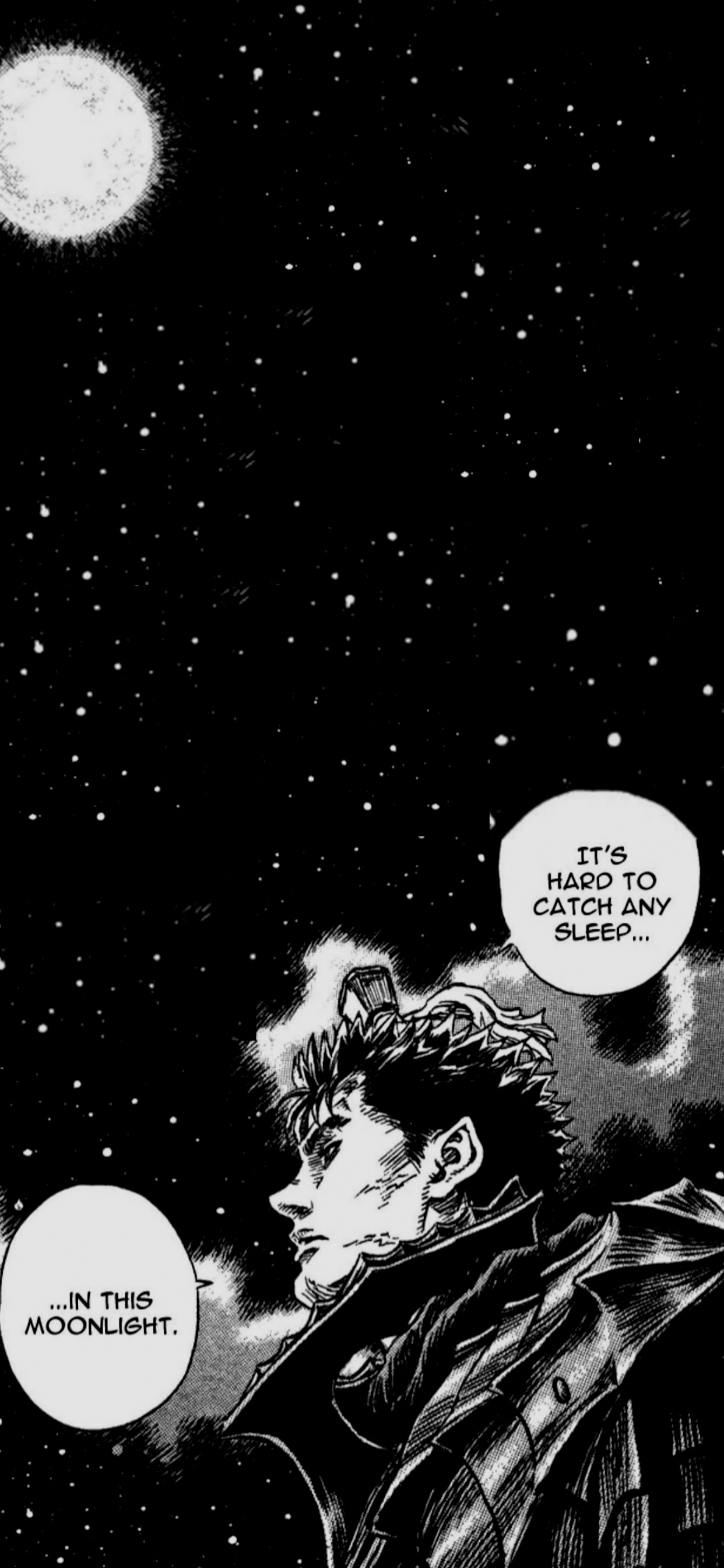 Berserk Quotes, Guts, Berserk, Sleeve, Anime. Wallpaper in 1242x2688 Resolution