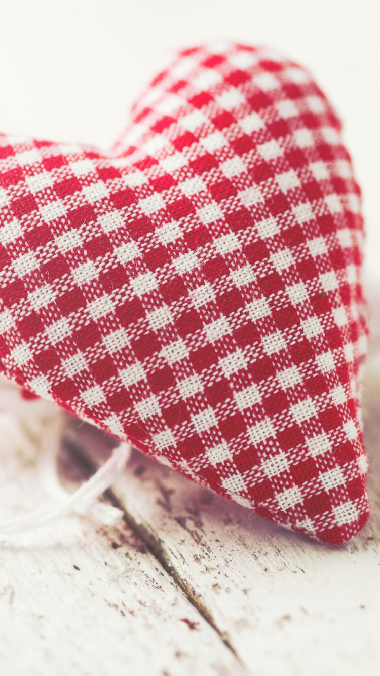 Heart, Red, Plush, Peluche Con Forma, Teddy Bear. Wallpaper in 750x1334 Resolution