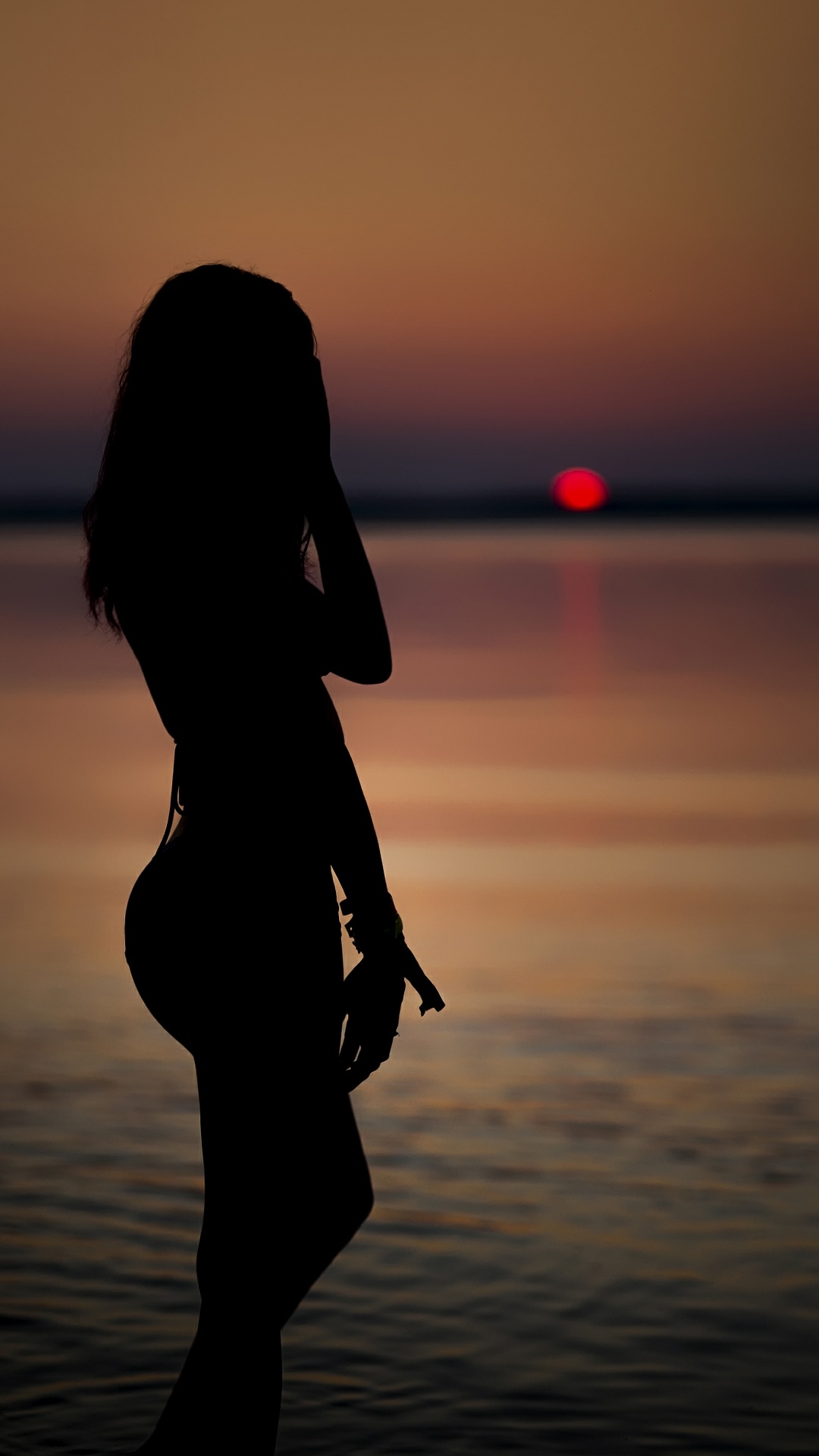 Mar, Agua, La Gente en la Naturaleza, Afterglow, Feliz. Wallpaper in 1080x1920 Resolution