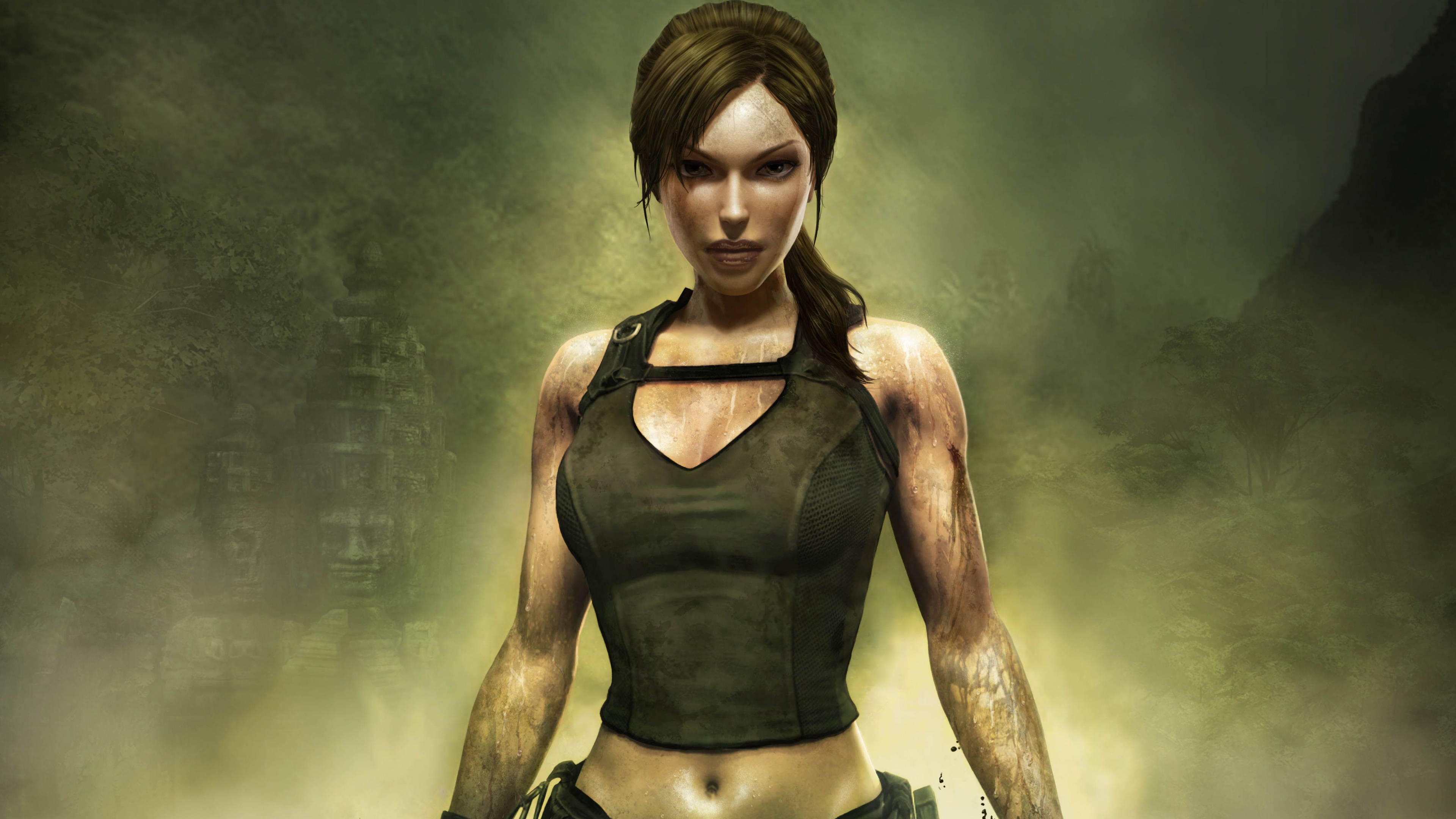 Lara Croft, Tomb Raider, Shadow of The Tomb Raider, Tomb Raider Underworld, Grab-Räuber-Jahrestag. Wallpaper in 3840x2160 Resolution