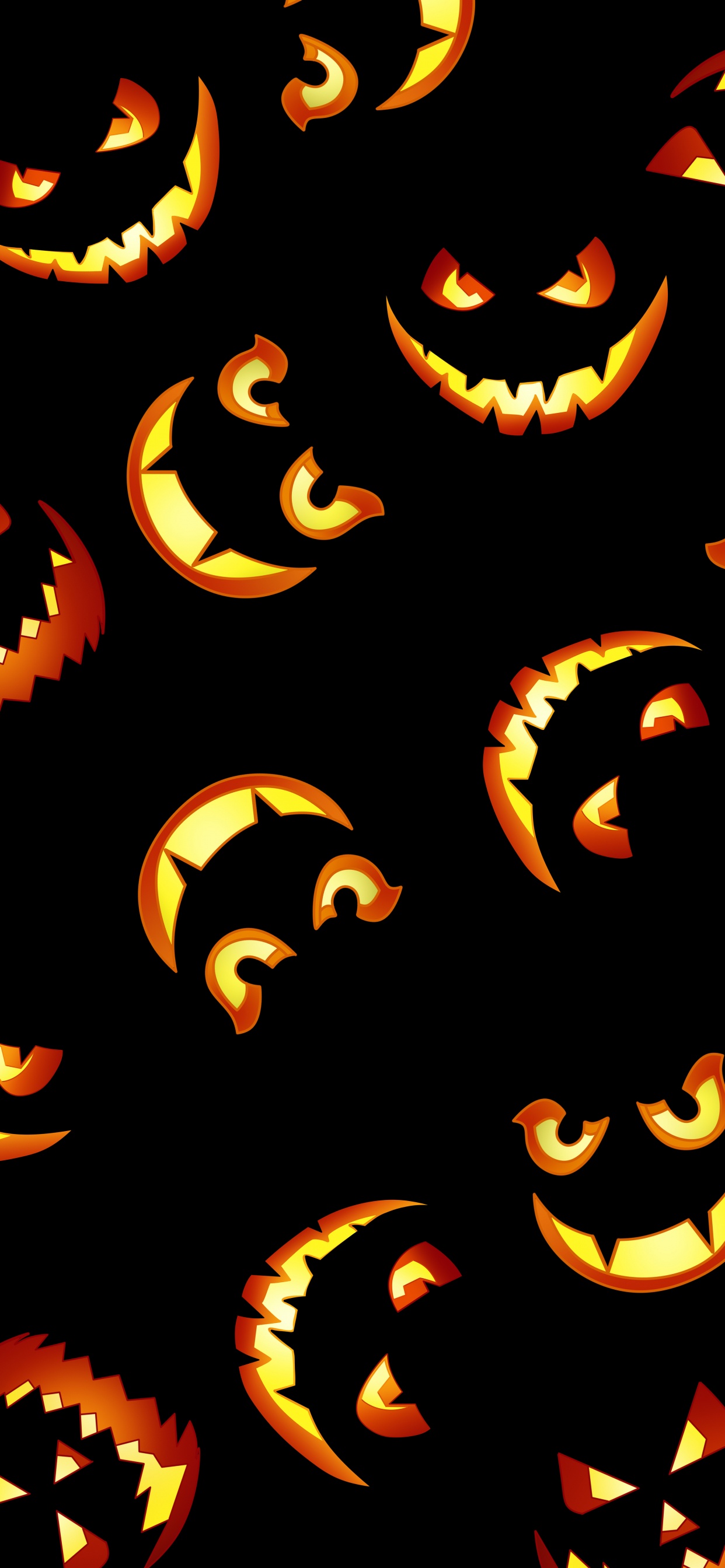Licht, Schwarz, Orange, Bernstein, Calabaza. Wallpaper in 1242x2688 Resolution