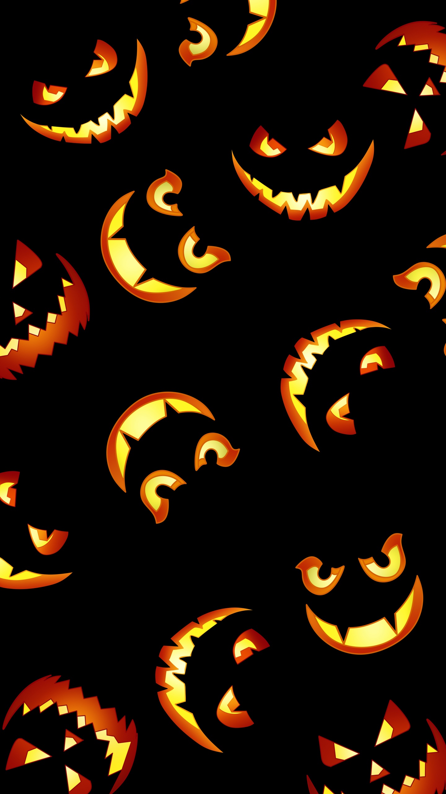 Lumière, Noir, Orange, Ambre, Calabaza. Wallpaper in 1440x2560 Resolution