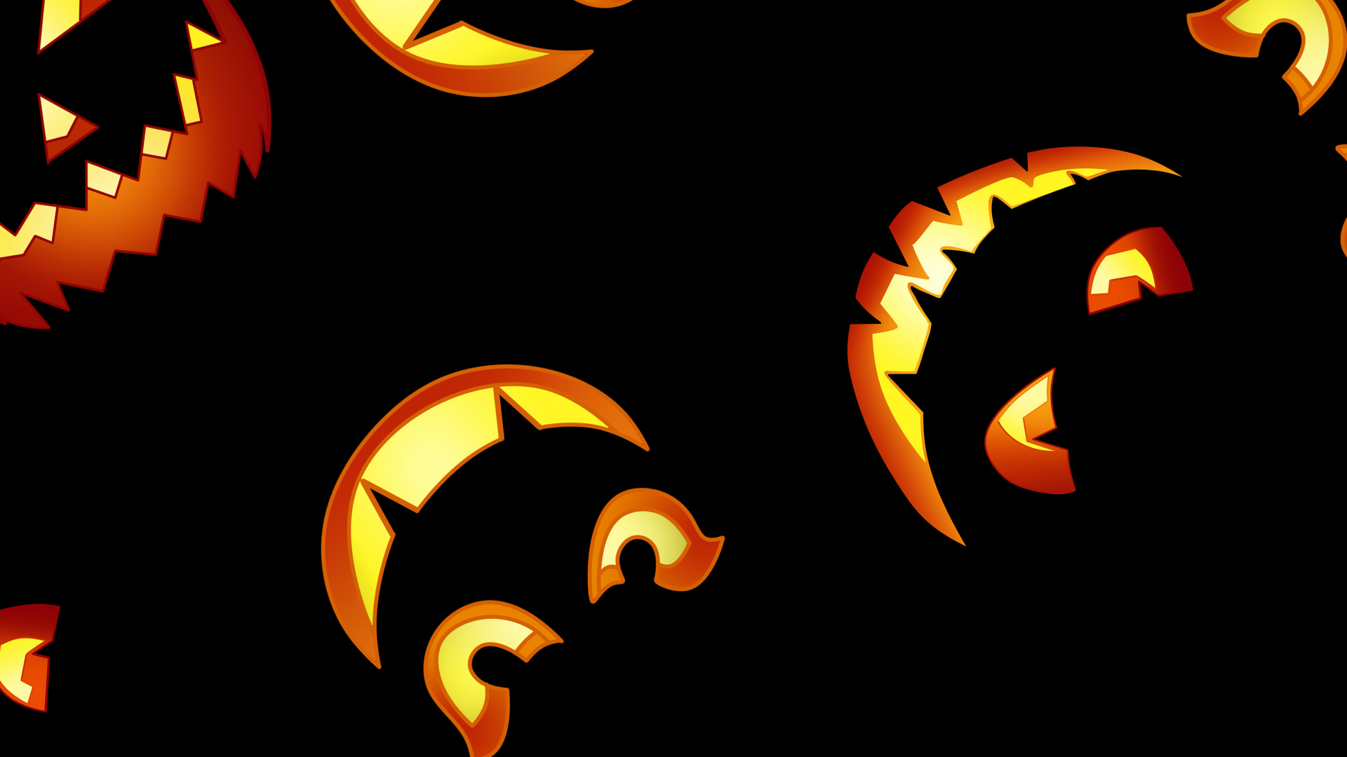 Lumière, Noir, Orange, Ambre, Calabaza. Wallpaper in 1920x1080 Resolution