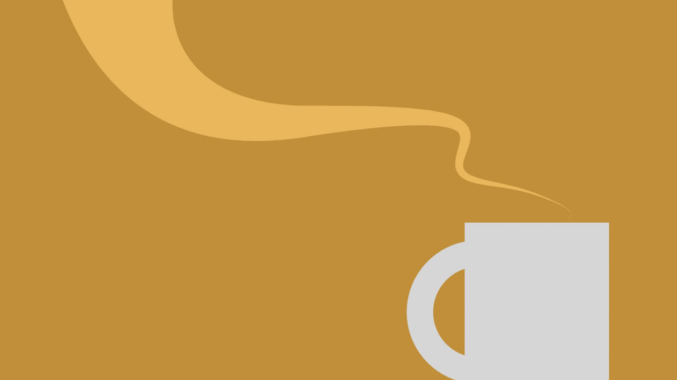 Illustration Orange et Blancs. Wallpaper in 1366x768 Resolution