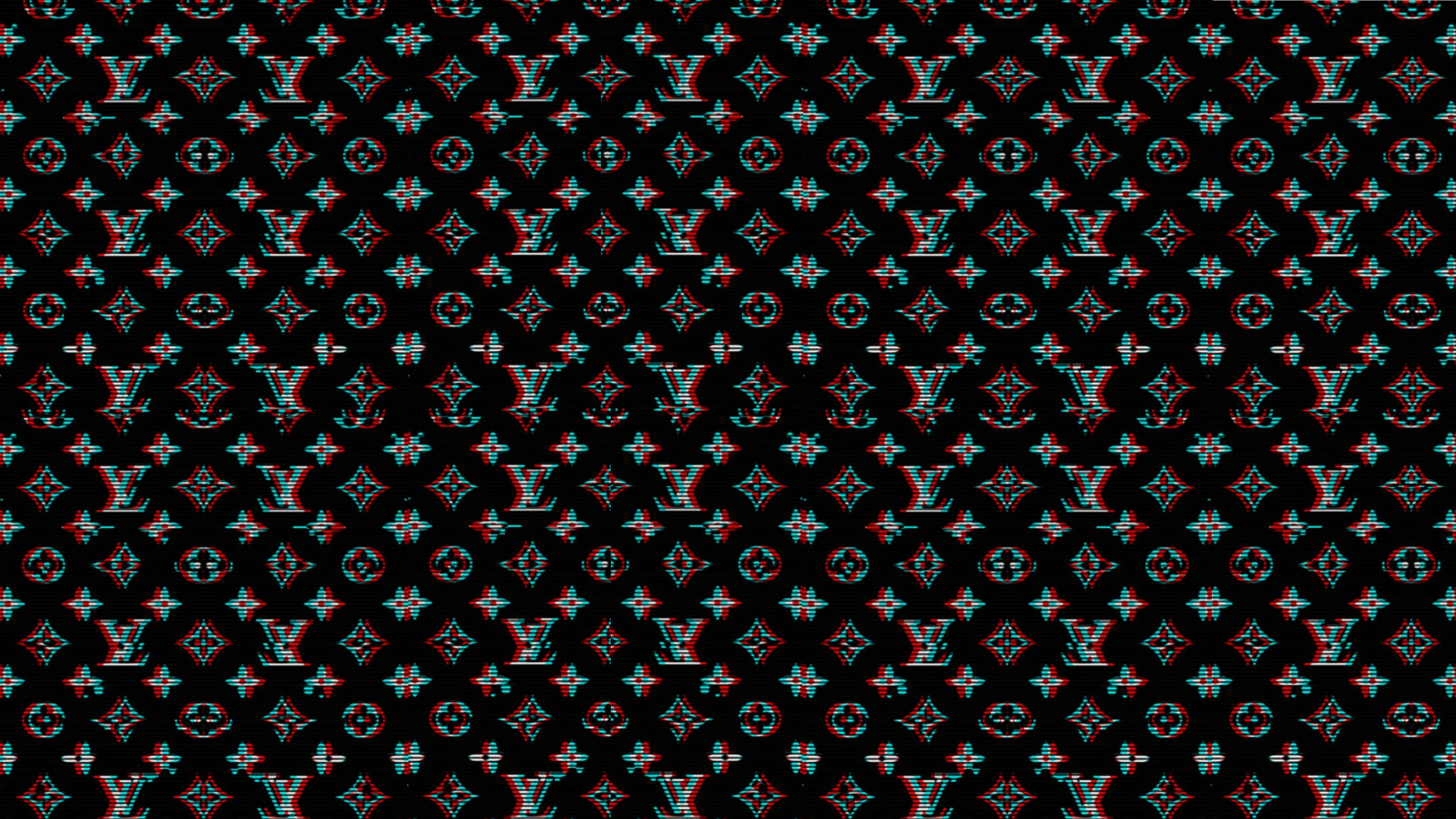 Louis Vuitton, Supreme, Pattern, Design, Shopping. Wallpaper in 2560x1440 Resolution