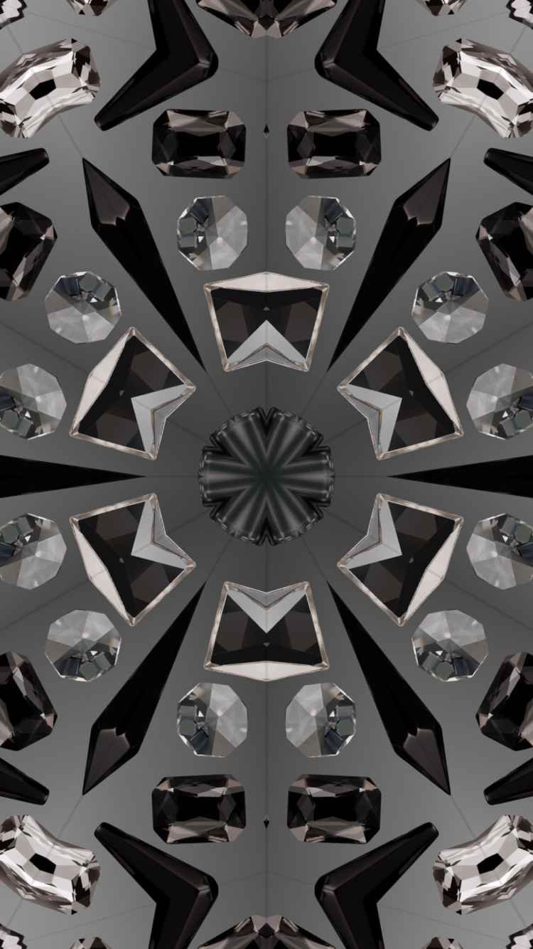 Apple, IOS, Kaléidoscope, Ios 17, White. Wallpaper in 750x1334 Resolution