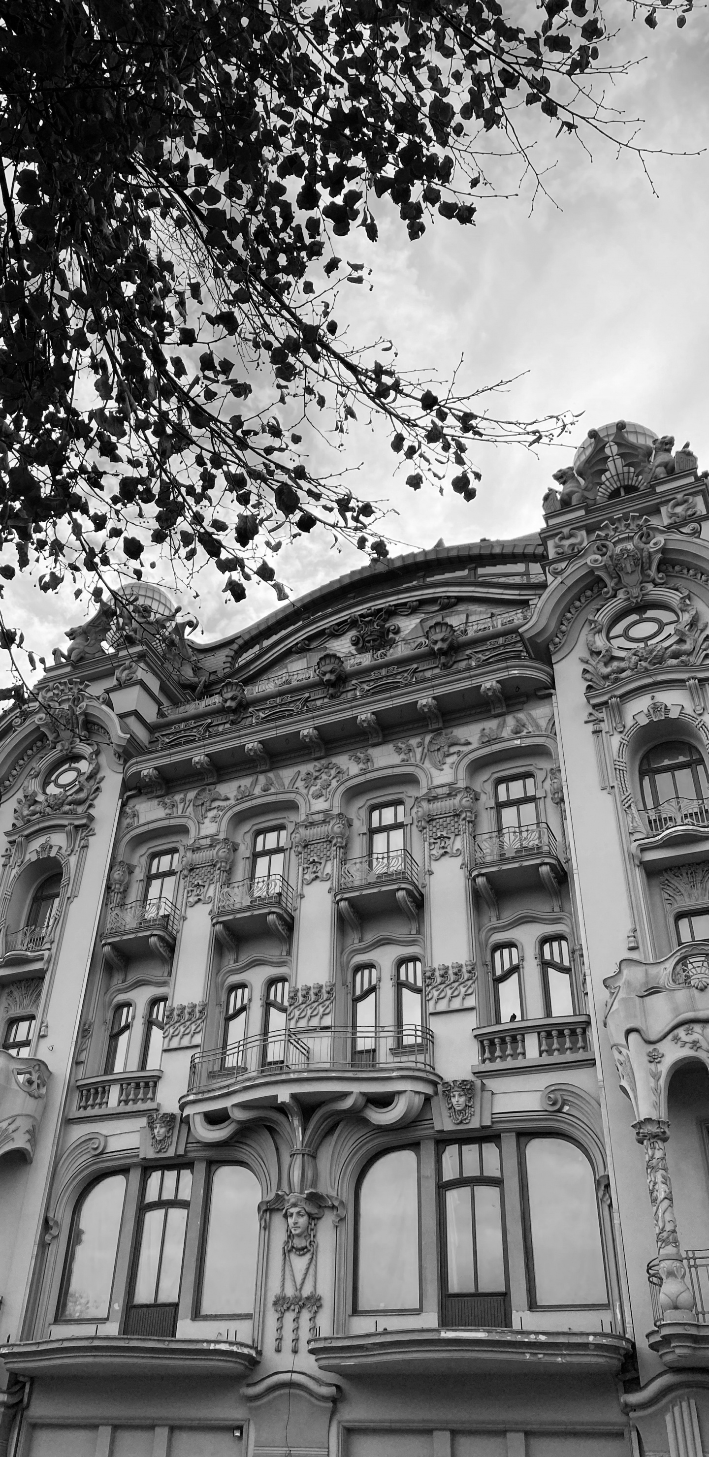 Hito, la Arquitectura Clásica, en Blanco y Negro, Faade, Historia. Wallpaper in 1440x2960 Resolution