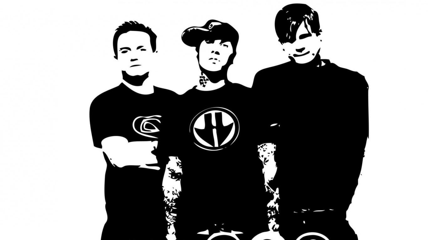 Tom DeLonge, Blink-182, El Punk Rock, el Conjunto Musical, Parpadeo. Wallpaper in 1366x768 Resolution