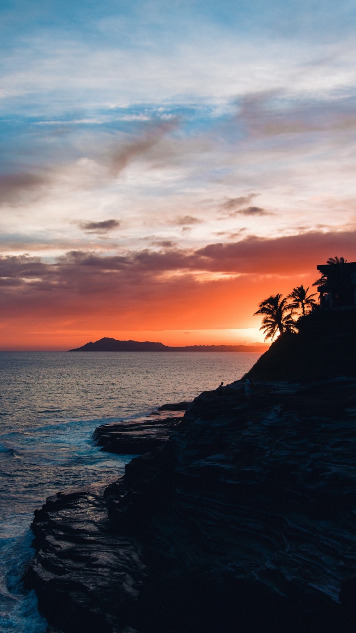 Spitting Cave, Remix, Earth, Soundcloud, Sunset. Wallpaper in 720x1280 Resolution