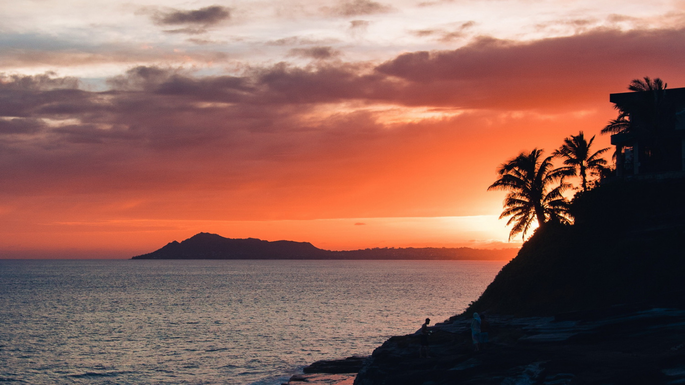 Spuckende Höhle, Remix, Erde, Soundcloud, Sonnenuntergang. Wallpaper in 1366x768 Resolution