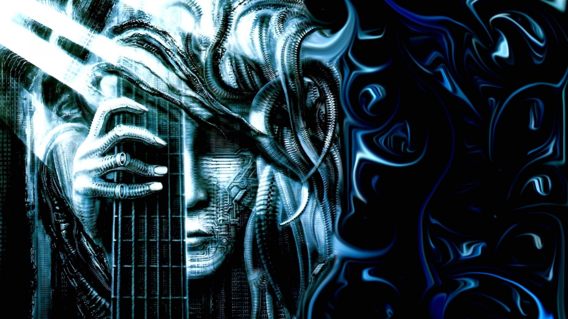Album, Blau, Graffiti, Streetart, Kunst. Wallpaper in 1920x1080 Resolution